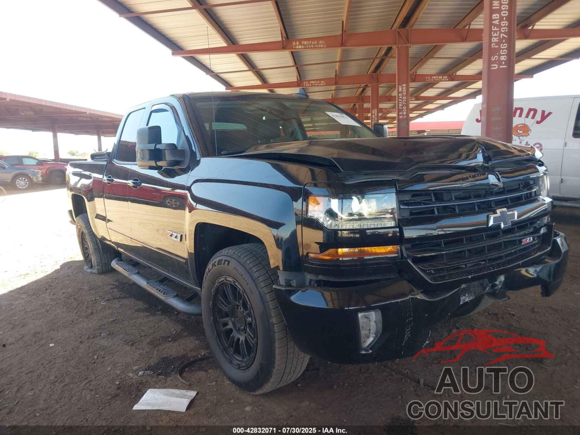 CHEVROLET SILVERADO 1500 2017 - 1GCVKREC1HZ234422