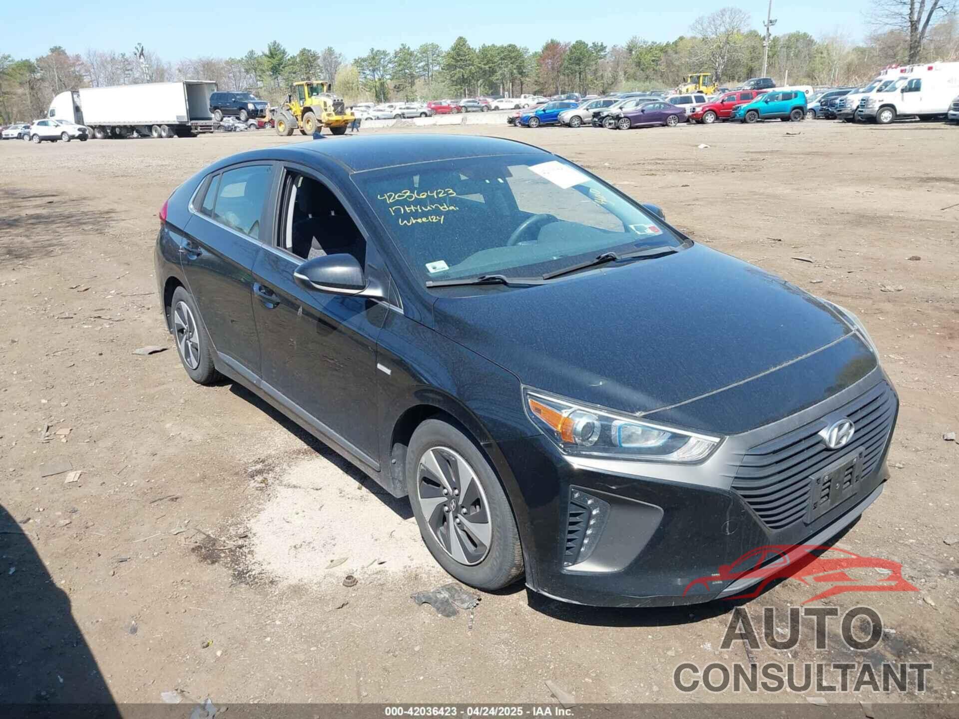 HYUNDAI IONIQ HYBRID 2017 - KMHC75LC5HU047004