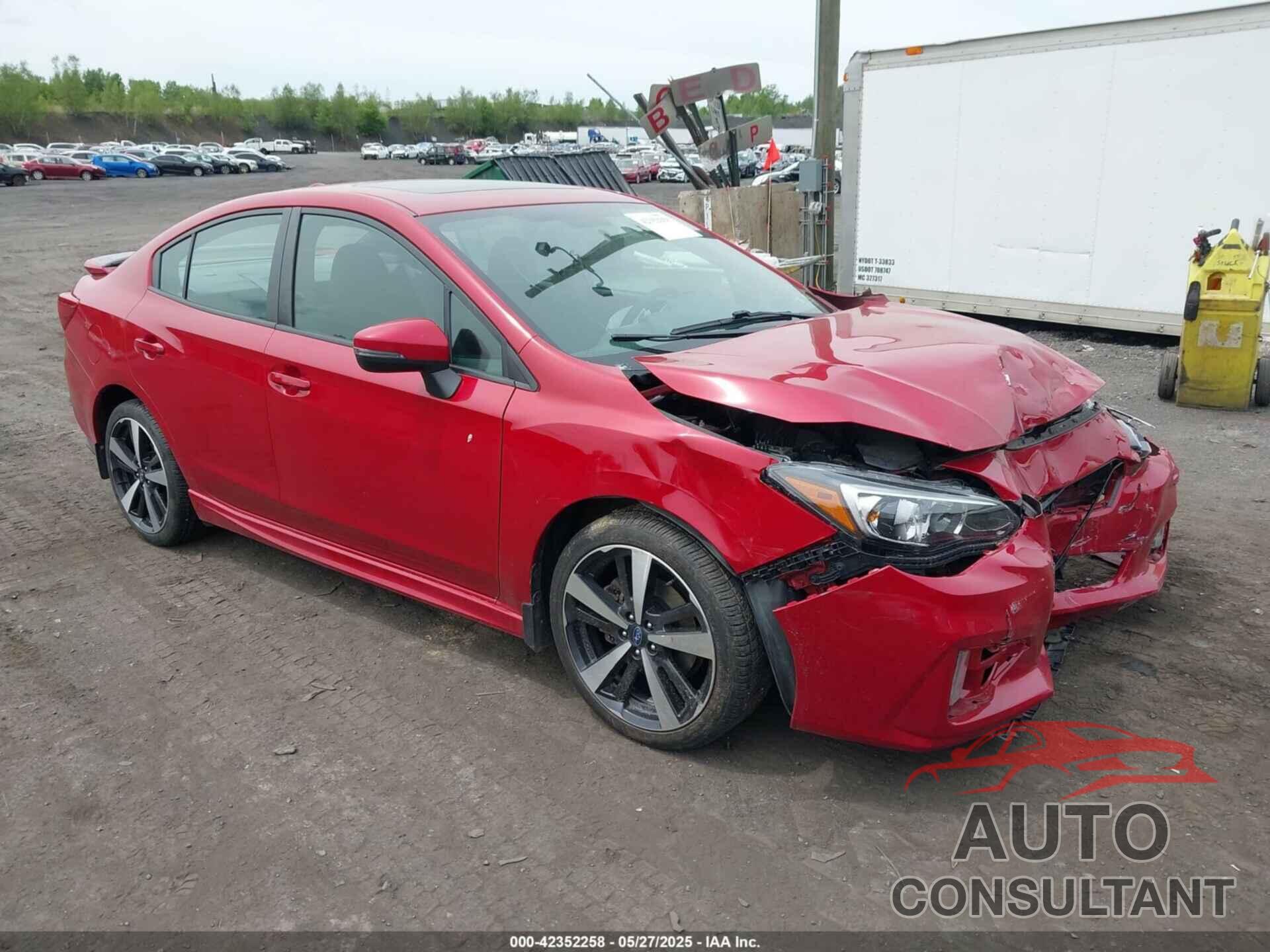 SUBARU IMPREZA 2019 - 4S3GKAM6XK3602175