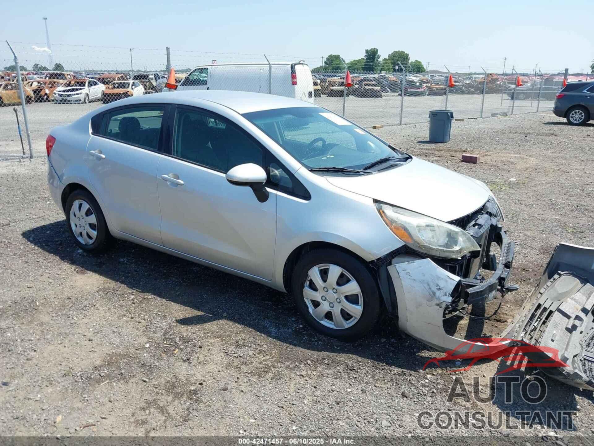 KIA RIO 2013 - KNADM4A38D6217690
