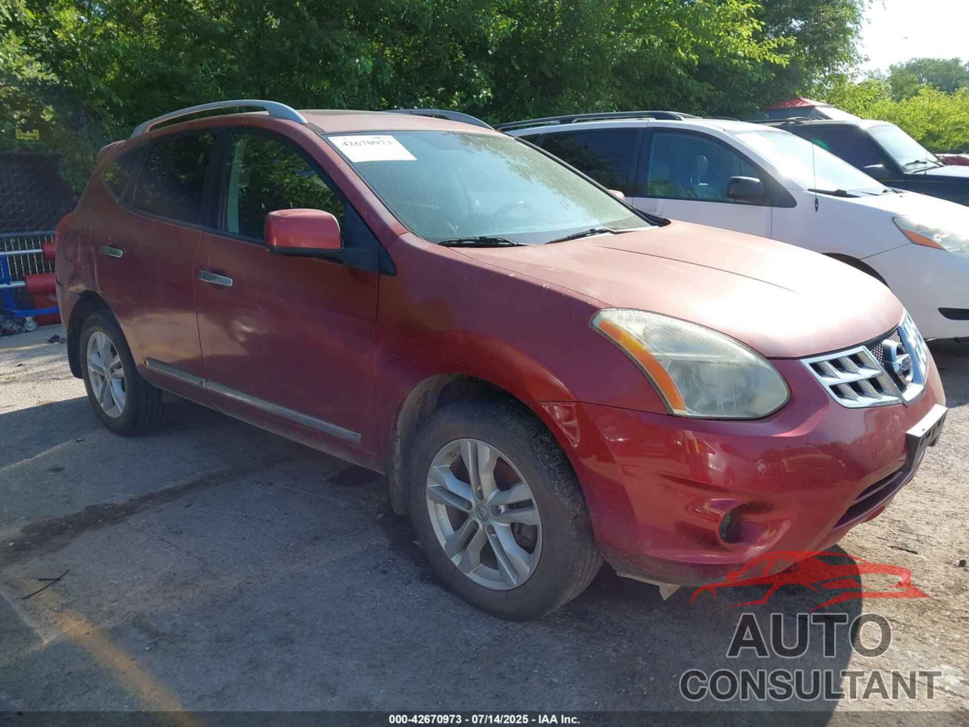 NISSAN ROGUE 2012 - JN8AS5MV2CW351189
