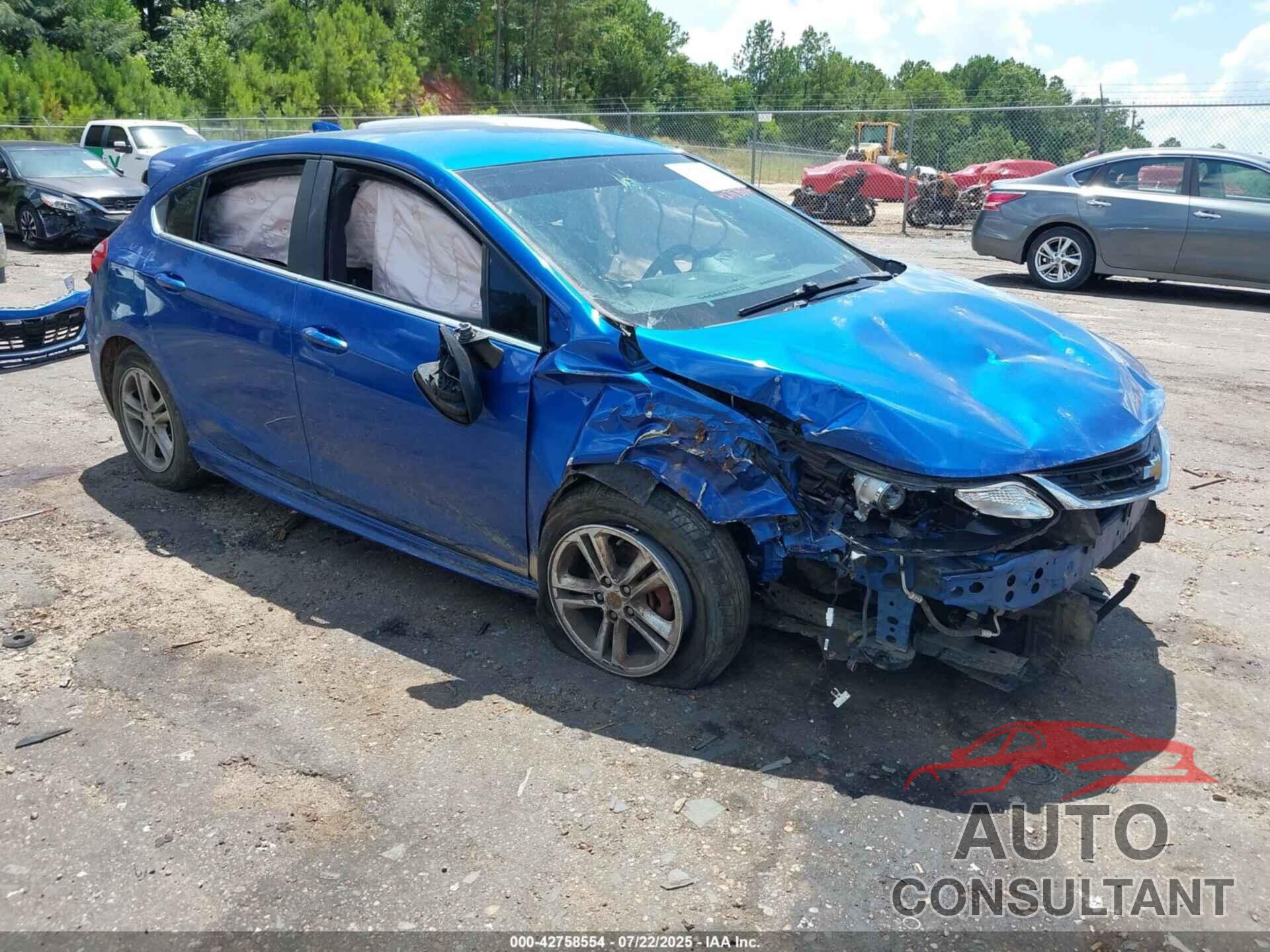 CHEVROLET CRUZE 2017 - 3G1BE6SM2HS542825