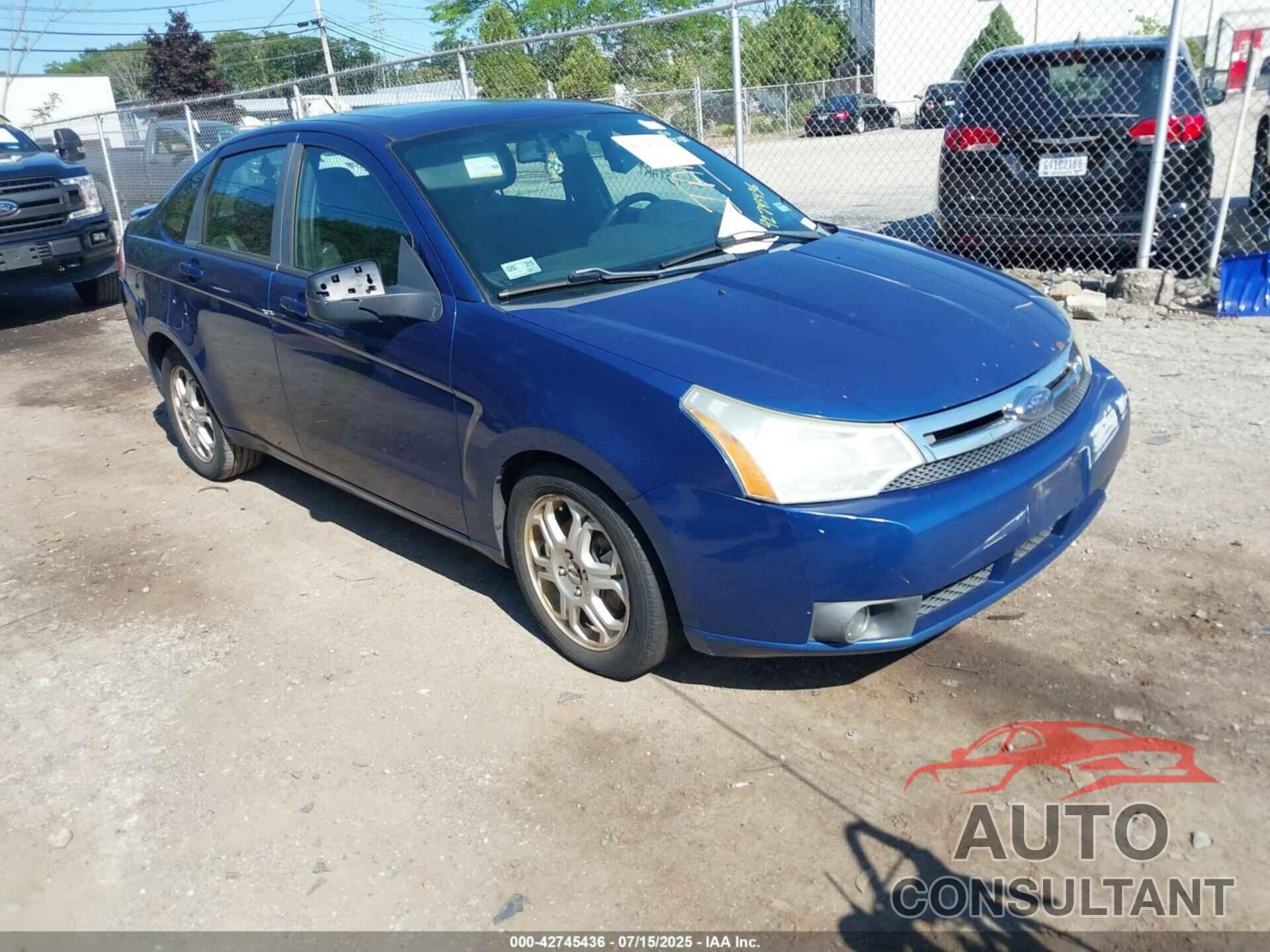 FORD FOCUS 2009 - 1FAHP36N59W189148