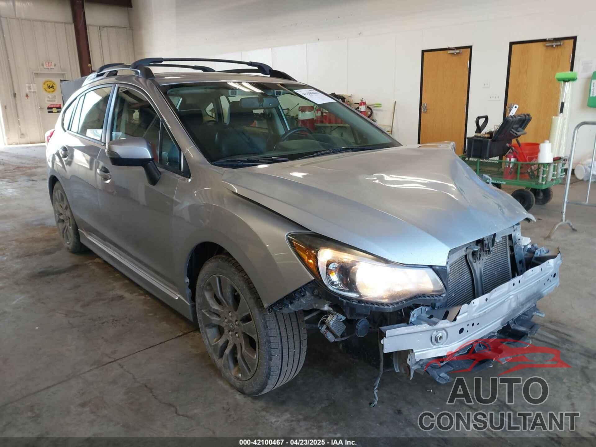 SUBARU IMPREZA 2016 - JF1GPAY66GH289993