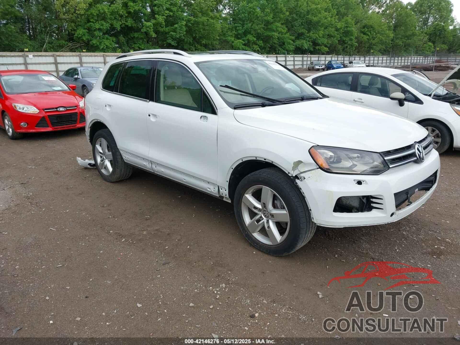 VOLKSWAGEN TOUAREG 2013 - WVGEF9BP5DD005322