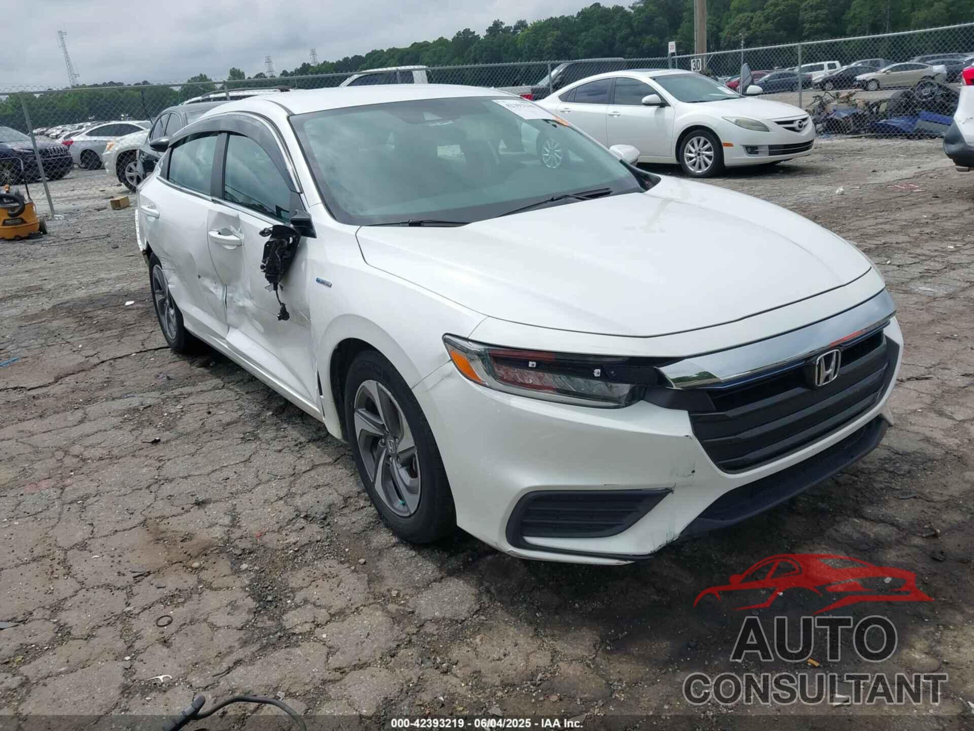 HONDA INSIGHT 2019 - 19XZE4F52KE009120