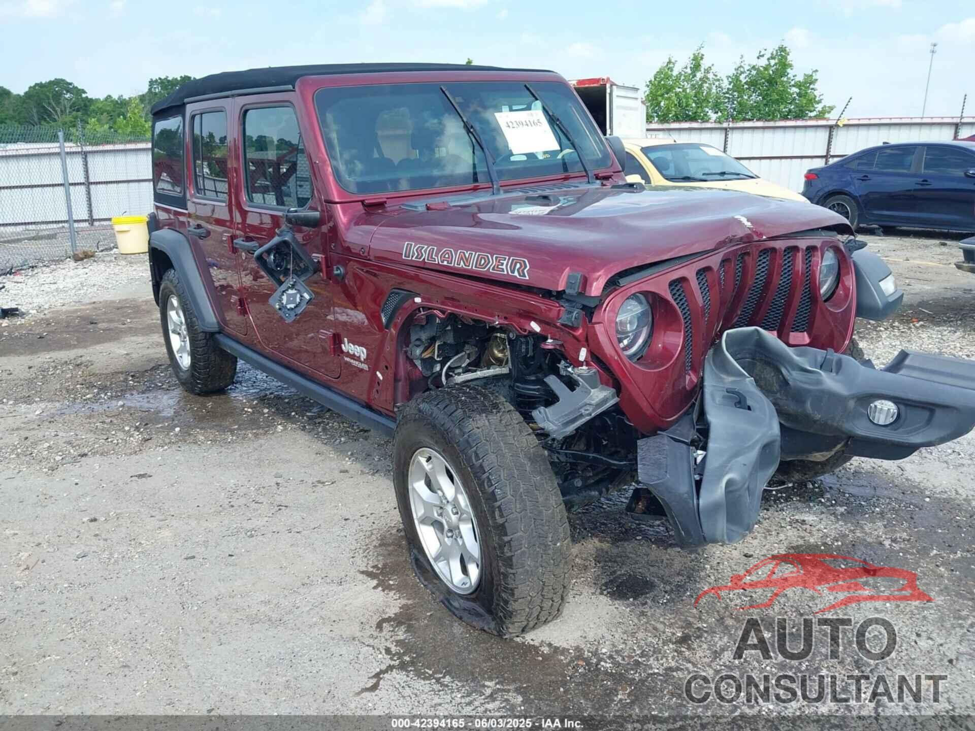 JEEP WRANGLER UNLIMITED 2021 - 1C4HJXDG0MW709711