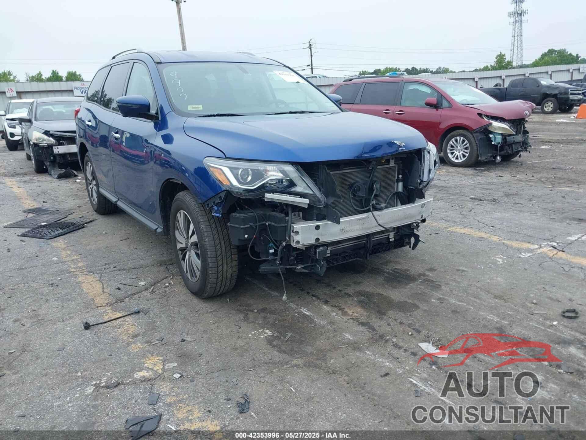 NISSAN PATHFINDER 2019 - 5N1DR2MM1KC619977