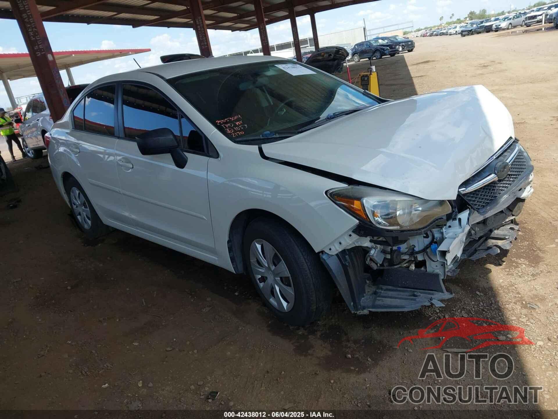 SUBARU IMPREZA 2016 - JF1GJAA69GH012170