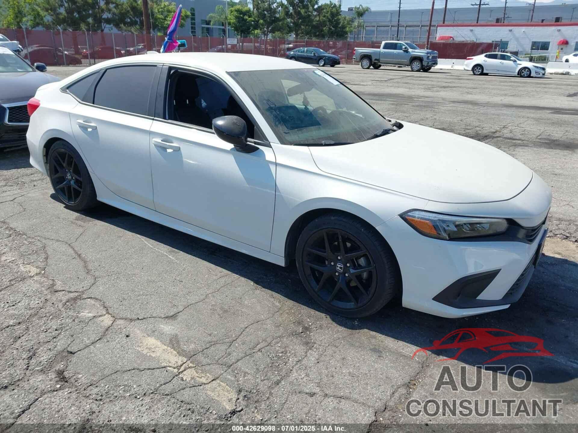 HONDA CIVIC 2022 - 2HGFE2F53NH585834