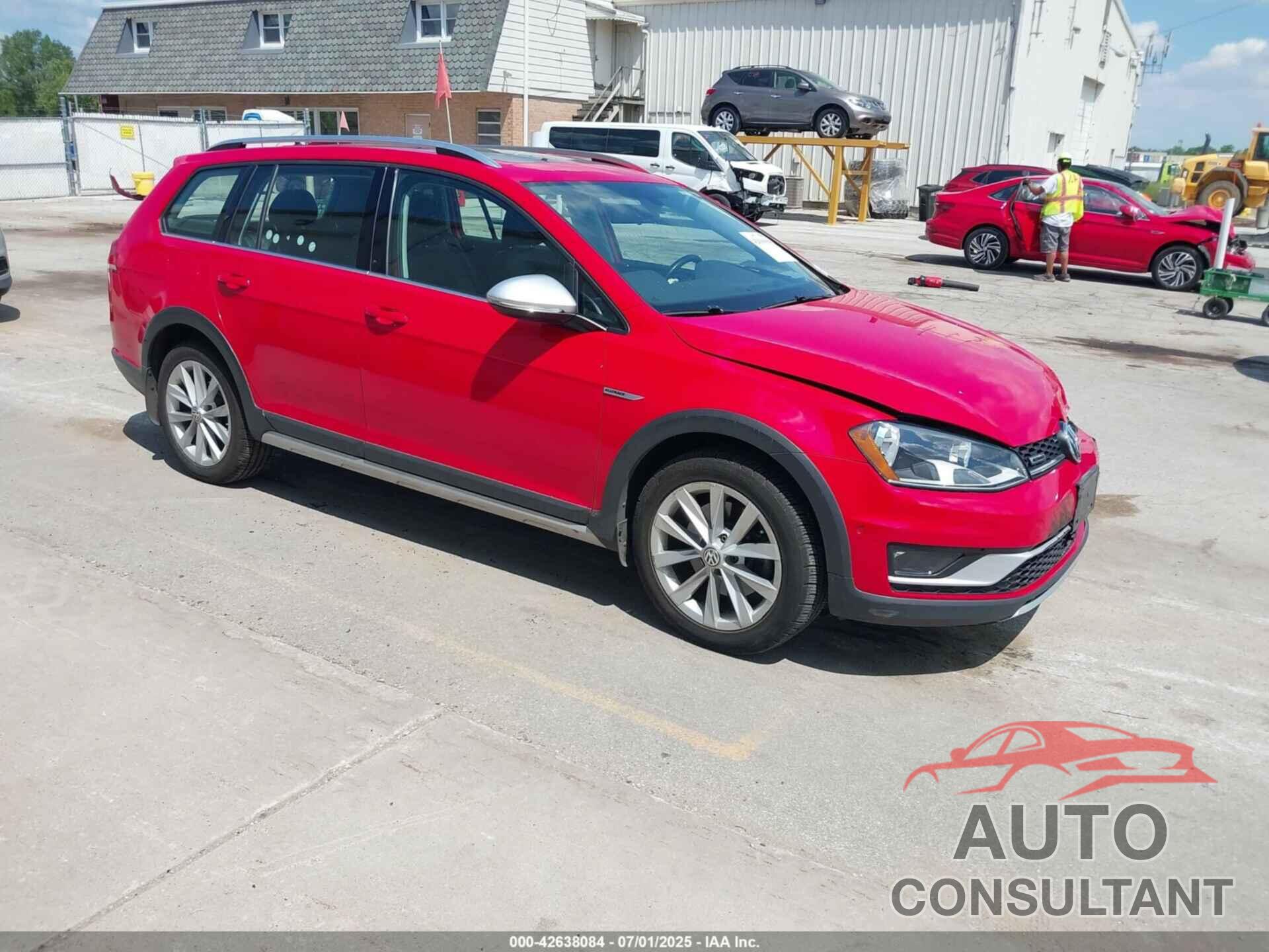 VOLKSWAGEN GOLF ALLTRACK 2017 - 3VWH17AU5HM528620