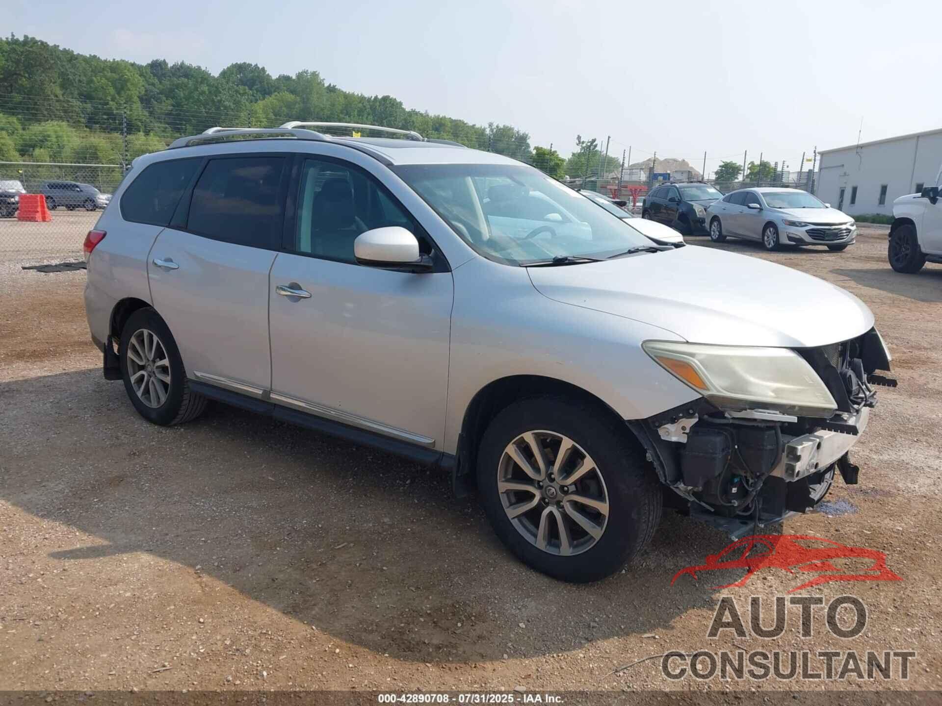 NISSAN PATHFINDER 2013 - 5N1AR2MMXDC678046