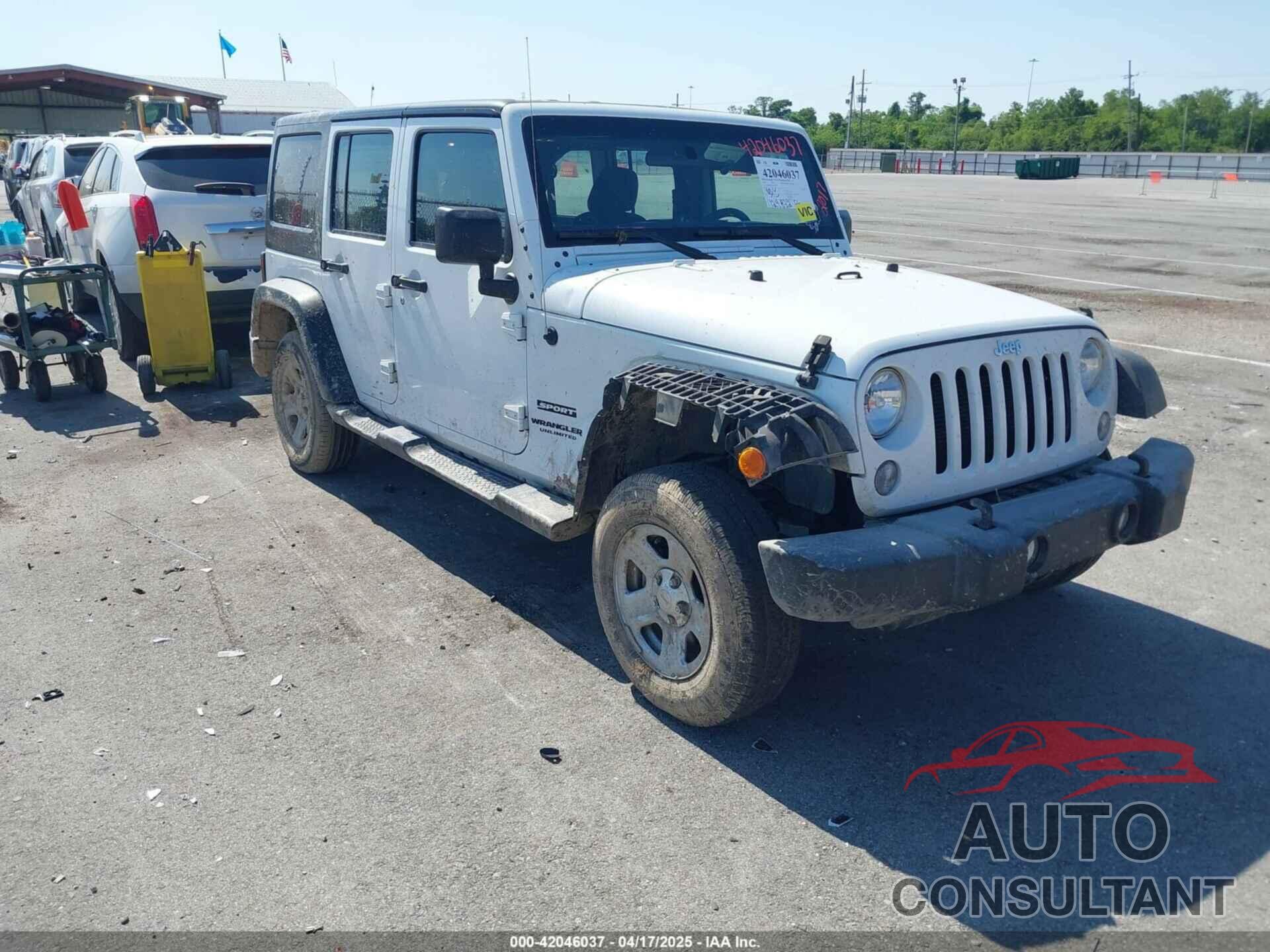 JEEP WRANGLER UNLIMITED 2017 - 1C4BJWDG8HL536673