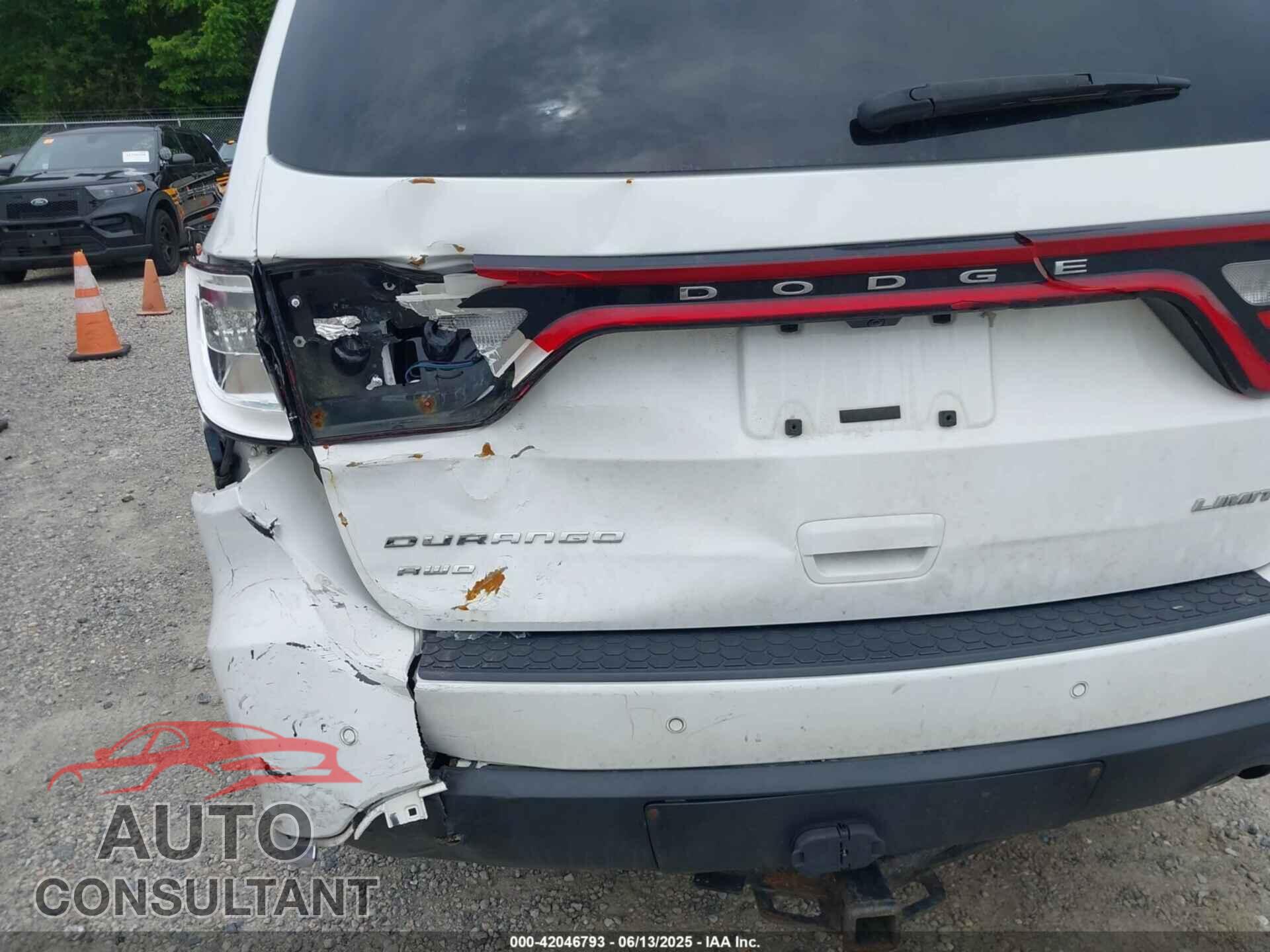 DODGE DURANGO 2016 - 1C4RDJDGXGC387223