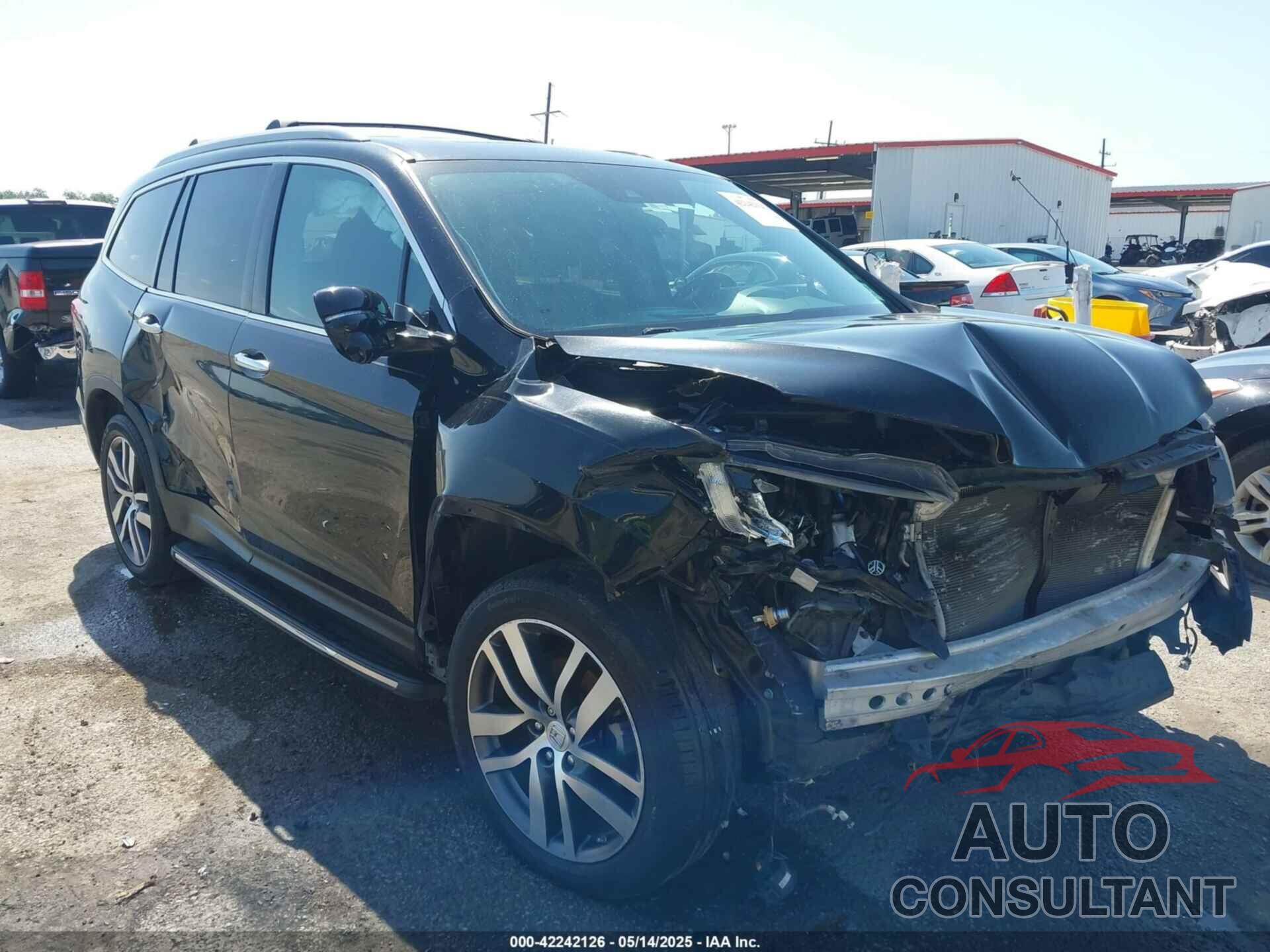 HONDA PILOT 2016 - 5FNYF5H93GB054678