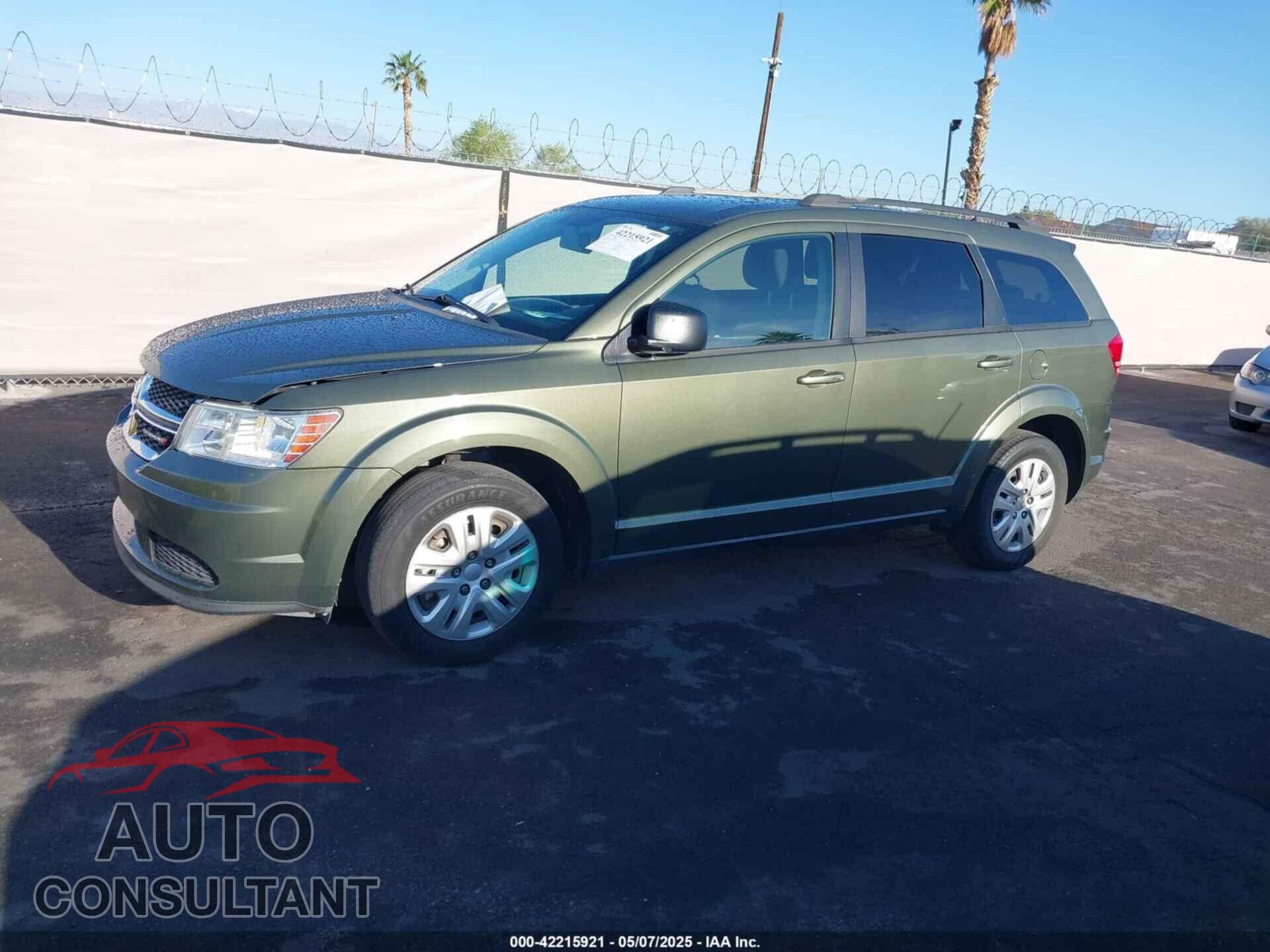 DODGE JOURNEY 2017 - 3C4PDCAB3HT648421