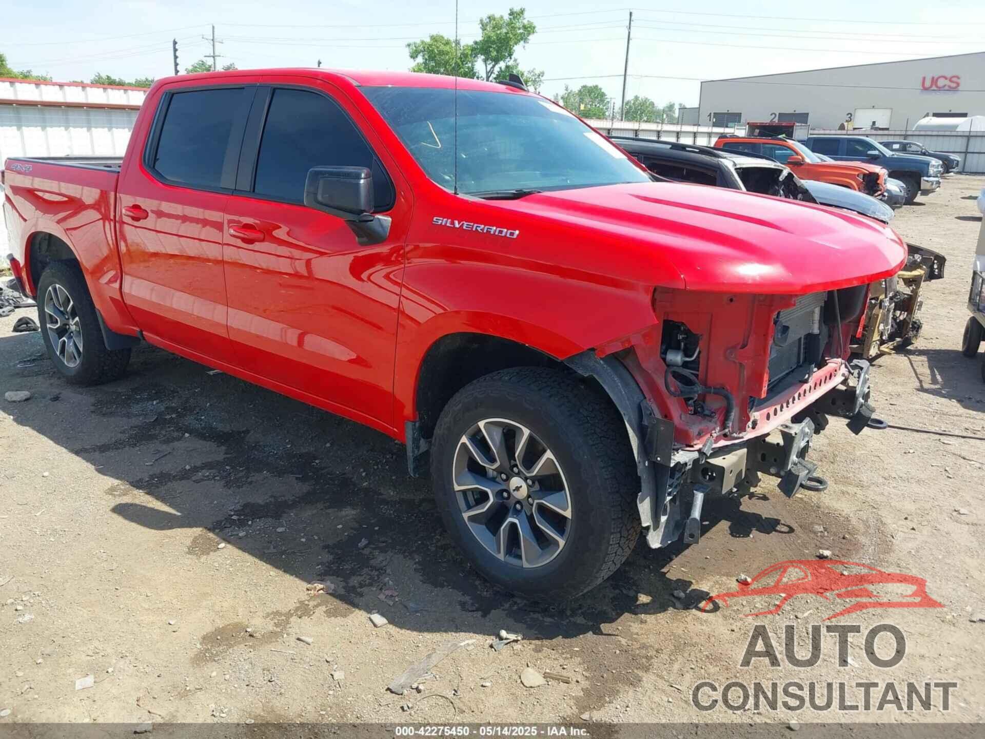 CHEVROLET SILVERADO 1500 2021 - 3GCUYEED3MG271364
