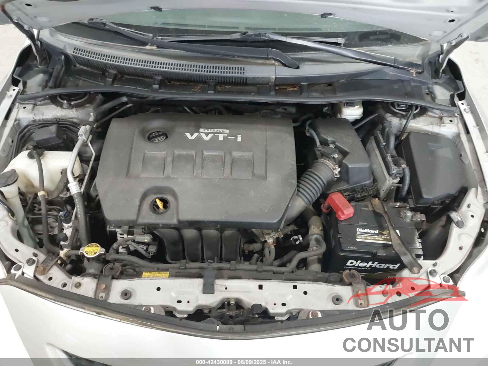 TOYOTA COROLLA 2009 - 1NXBU40E39Z037254
