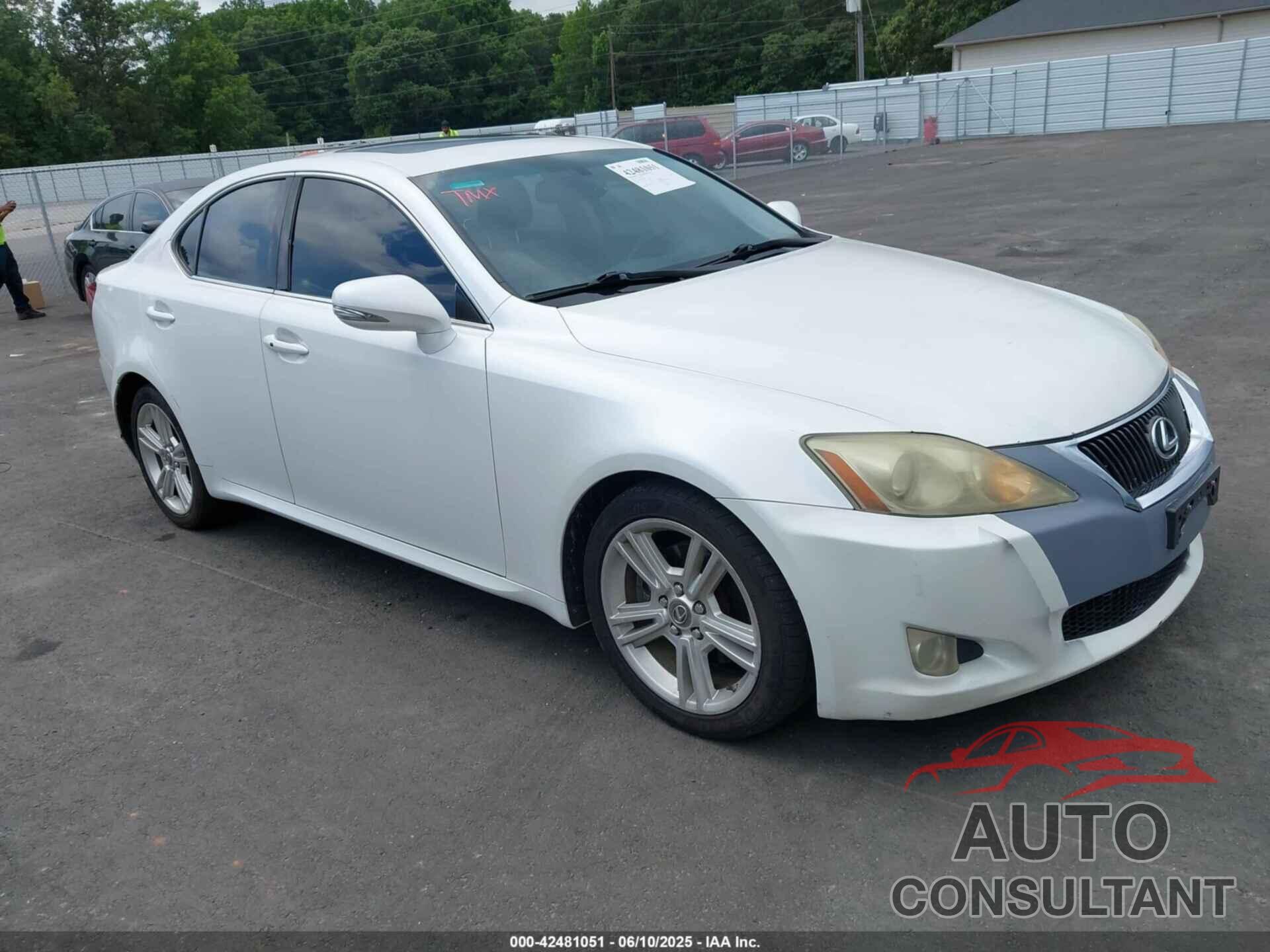 LEXUS IS 250 2010 - JTHBF5C27A5108894