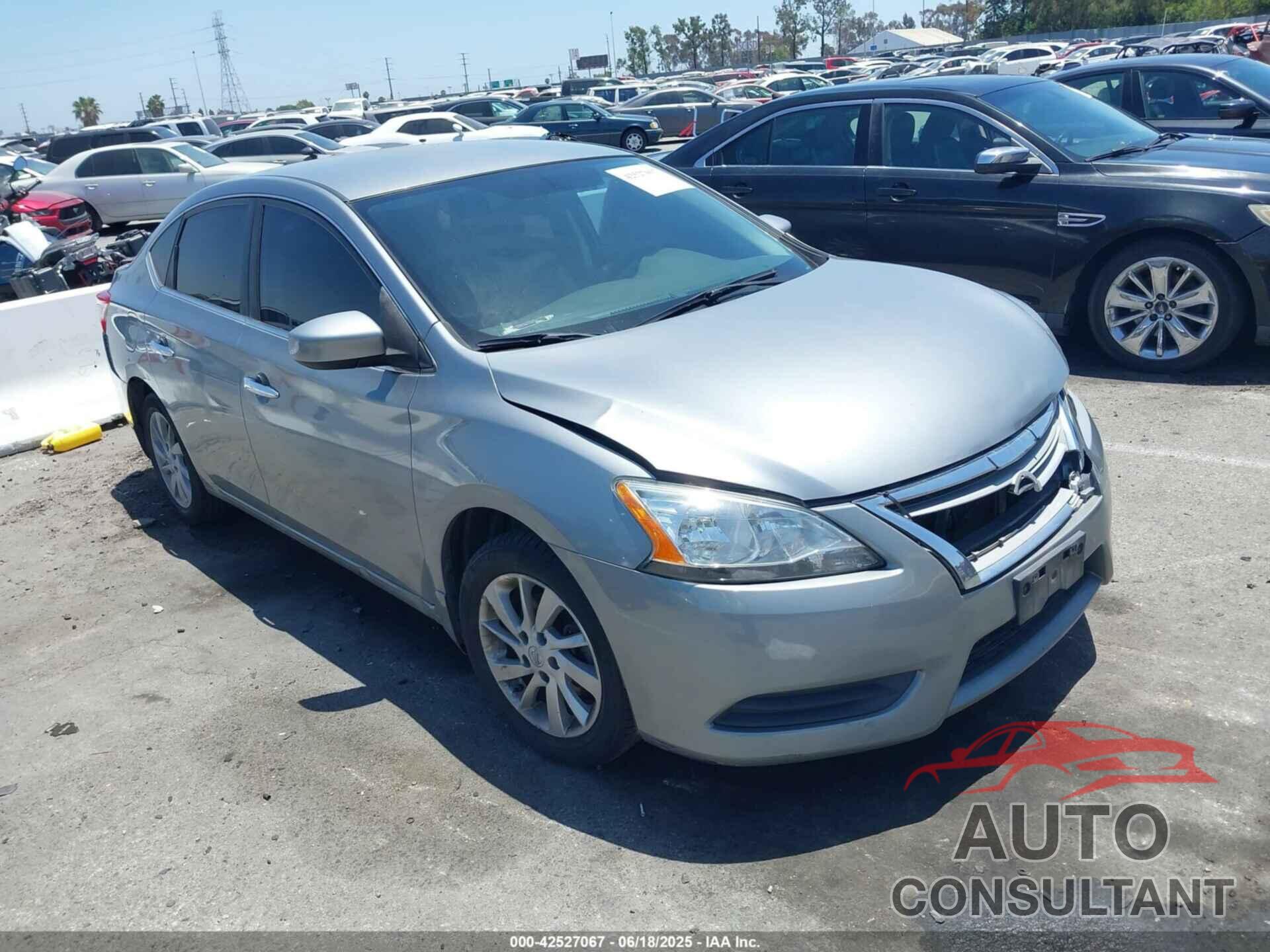 NISSAN SENTRA 2014 - 3N1AB7APXEY338685