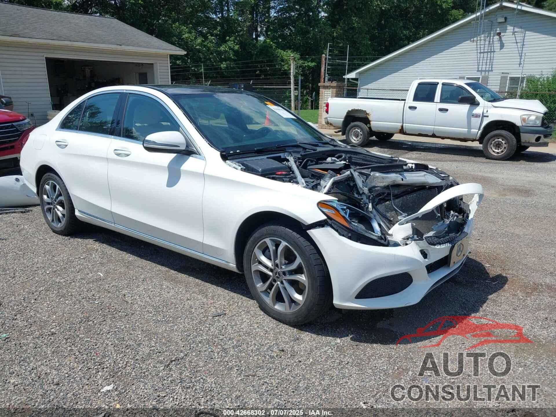 MERCEDES-BENZ C 300 2018 - WDDWF4KB9JR385639