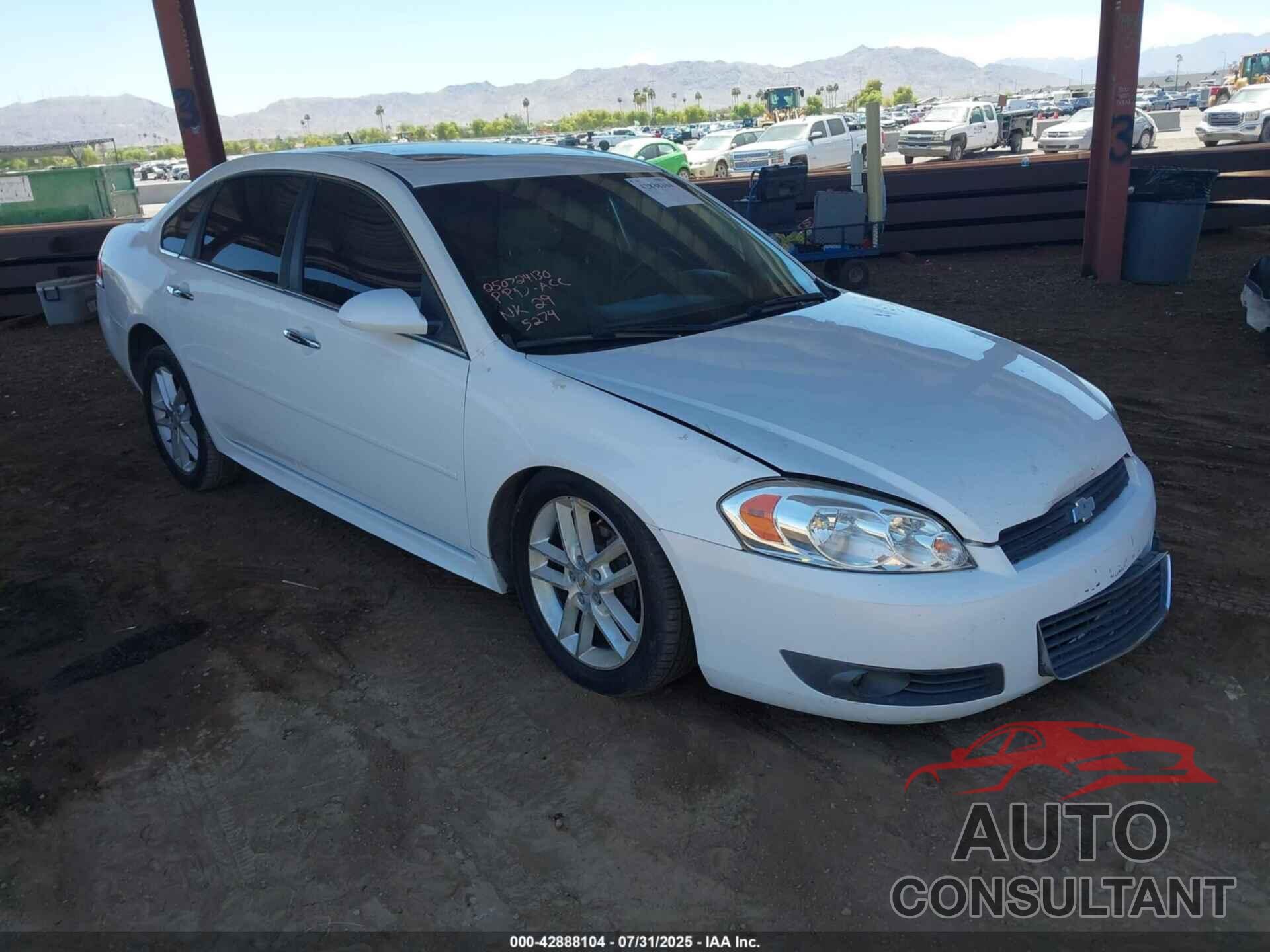 CHEVROLET IMPALA 2011 - 2G1WC5EM4B1115274