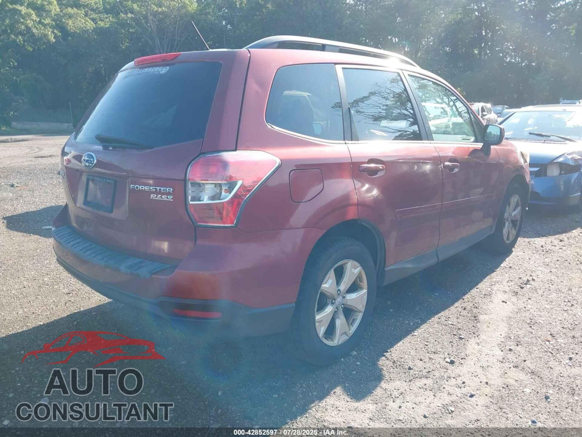 SUBARU FORESTER 2014 - JF2SJAEC2EH484732