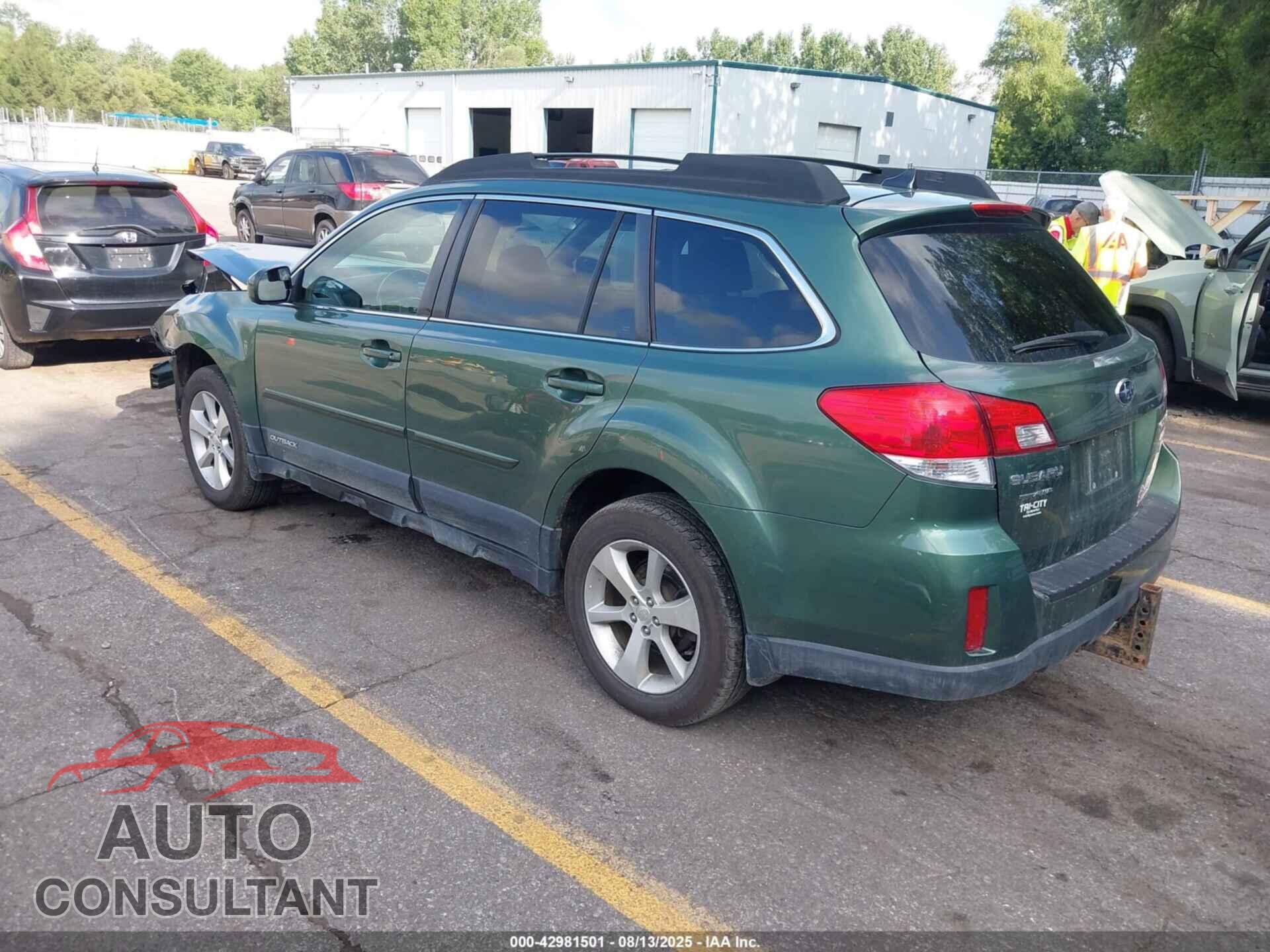 SUBARU OUTBACK 2014 - 4S4BRBLC4E3252612