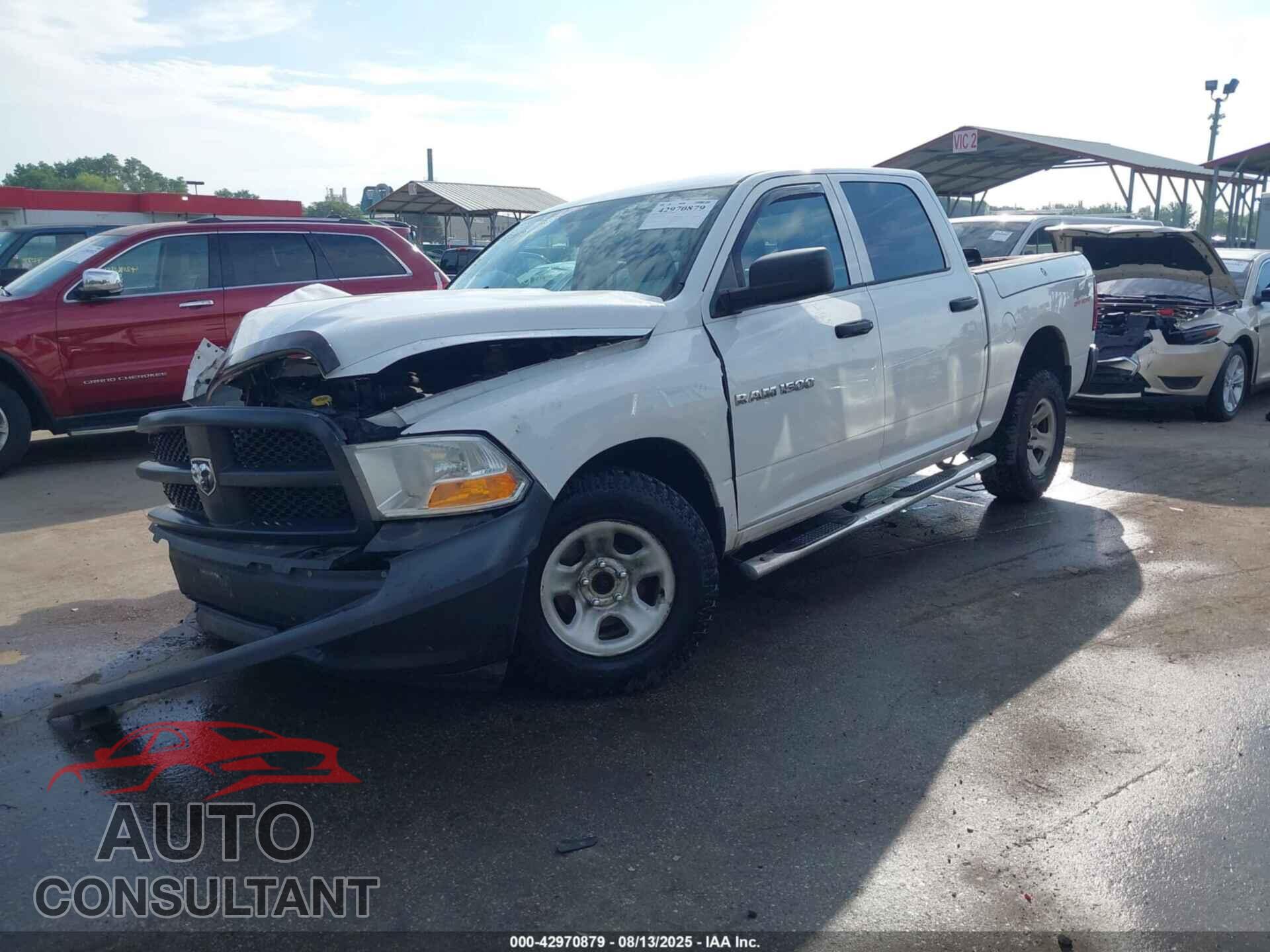 RAM 1500 2012 - 1C6RD7KP9CS275560