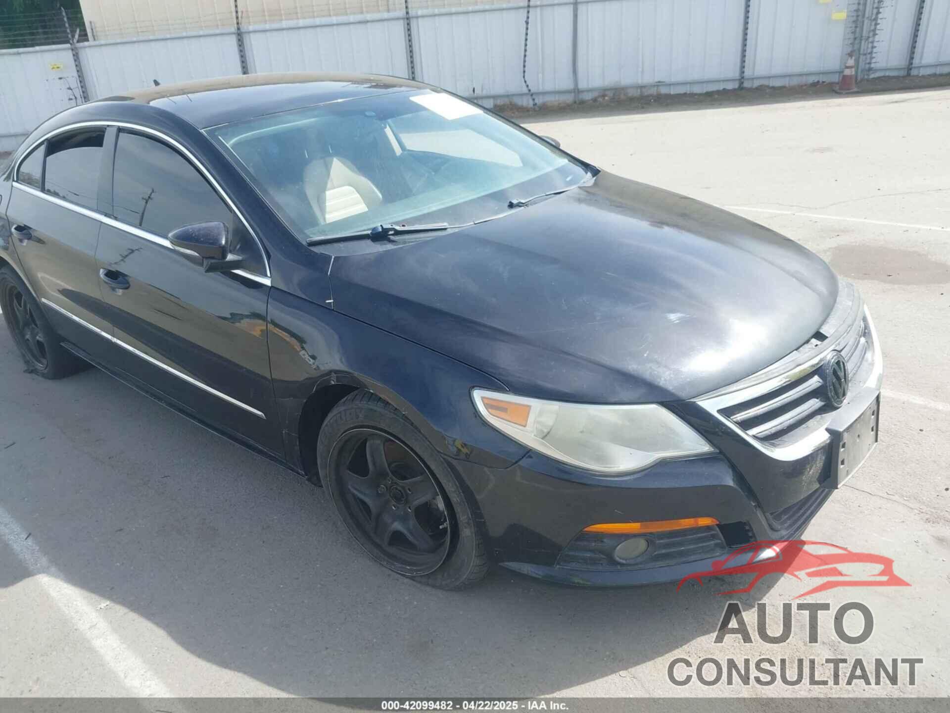 VOLKSWAGEN CC 2010 - WVWNP7AN5AE535933