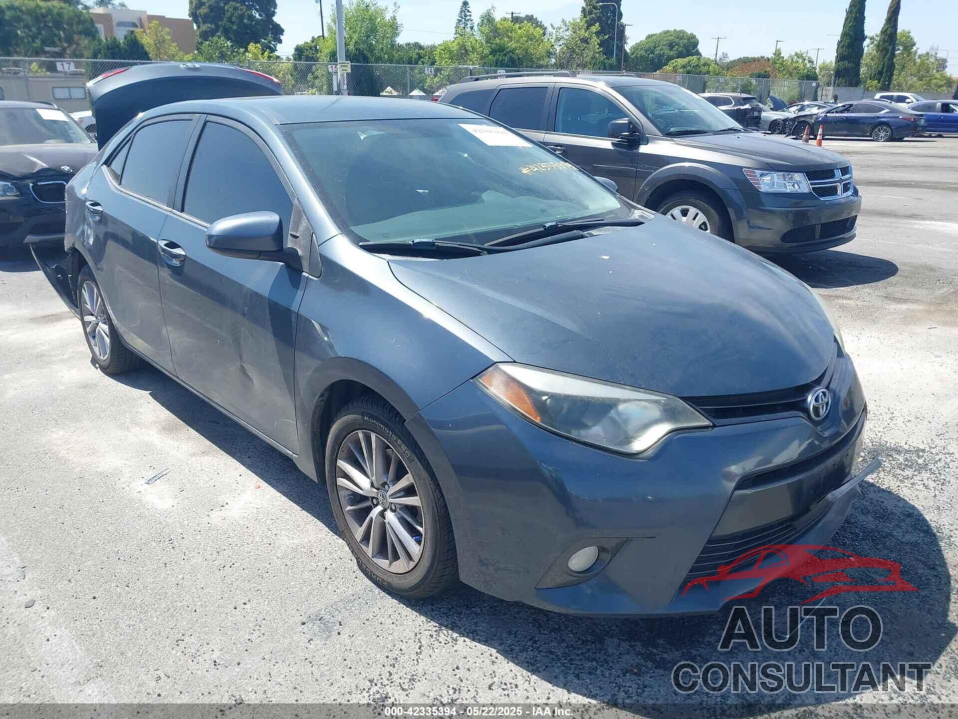 TOYOTA COROLLA 2015 - 5YFBURHE1FP322498