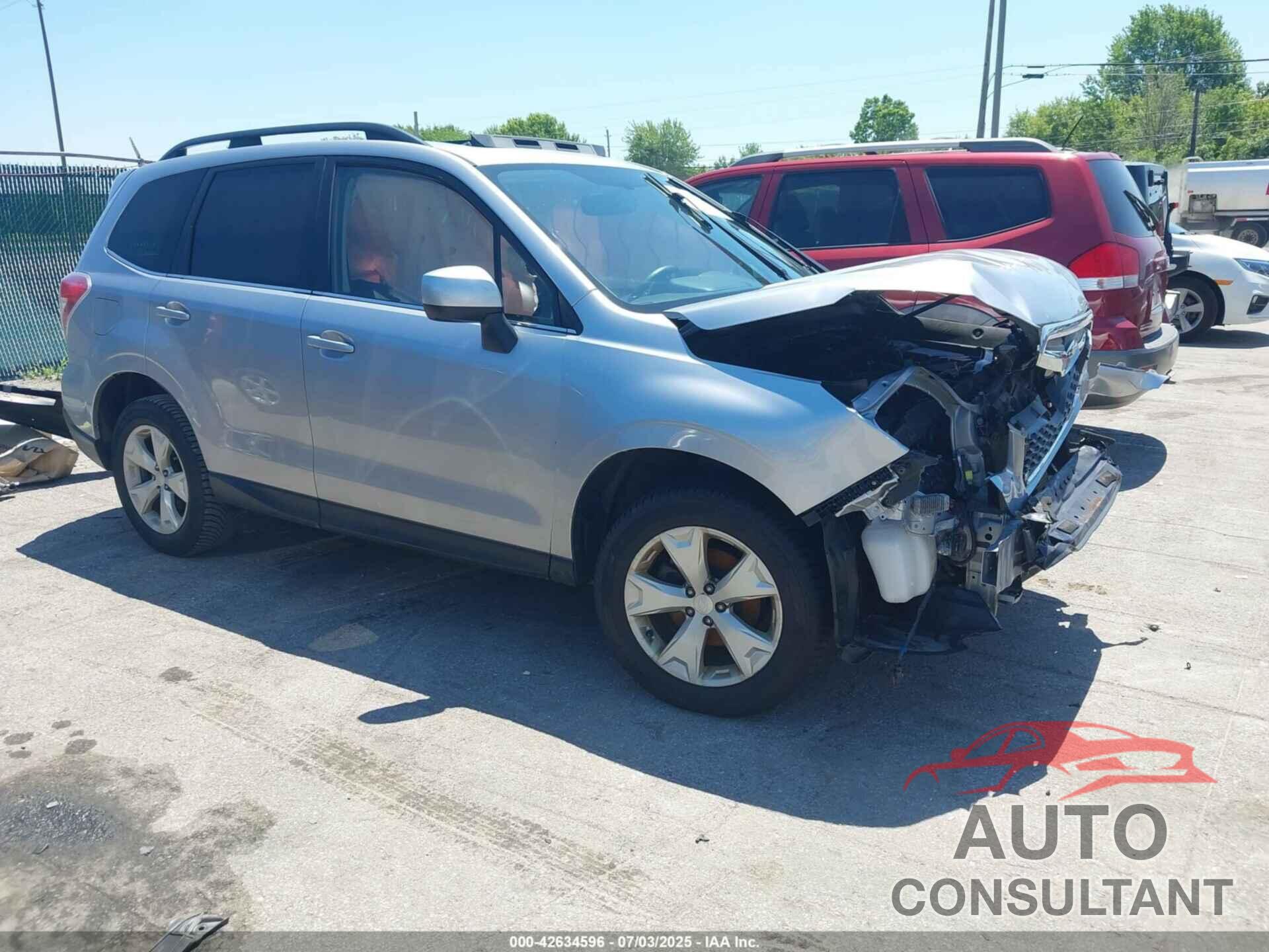 SUBARU FORESTER 2016 - JF2SJAHC9GH455291