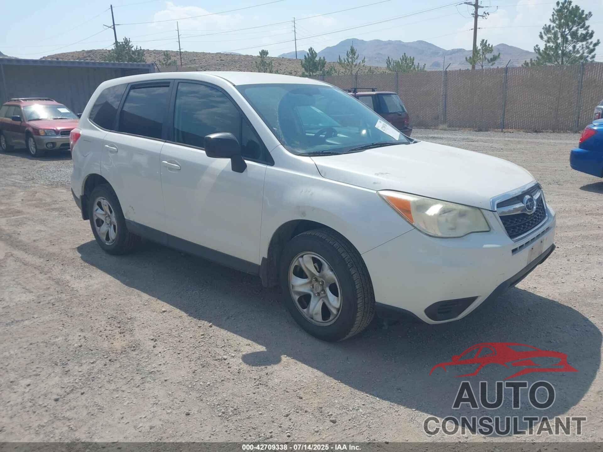 SUBARU FORESTER 2014 - JF2SJAACXEH408584