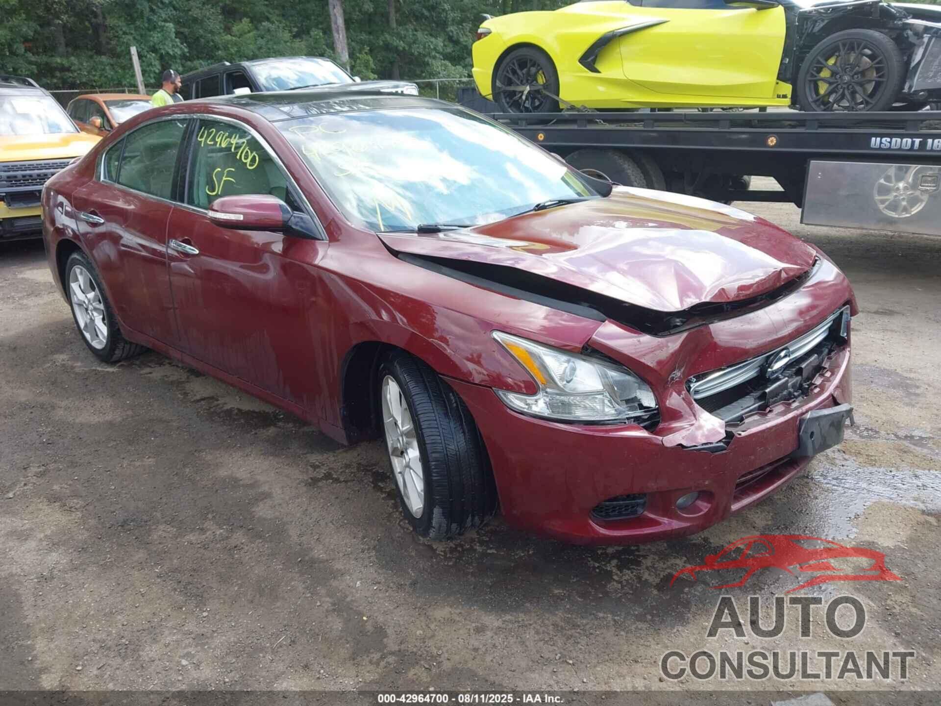 NISSAN MAXIMA 2013 - 1N4AA5AP4DC815032