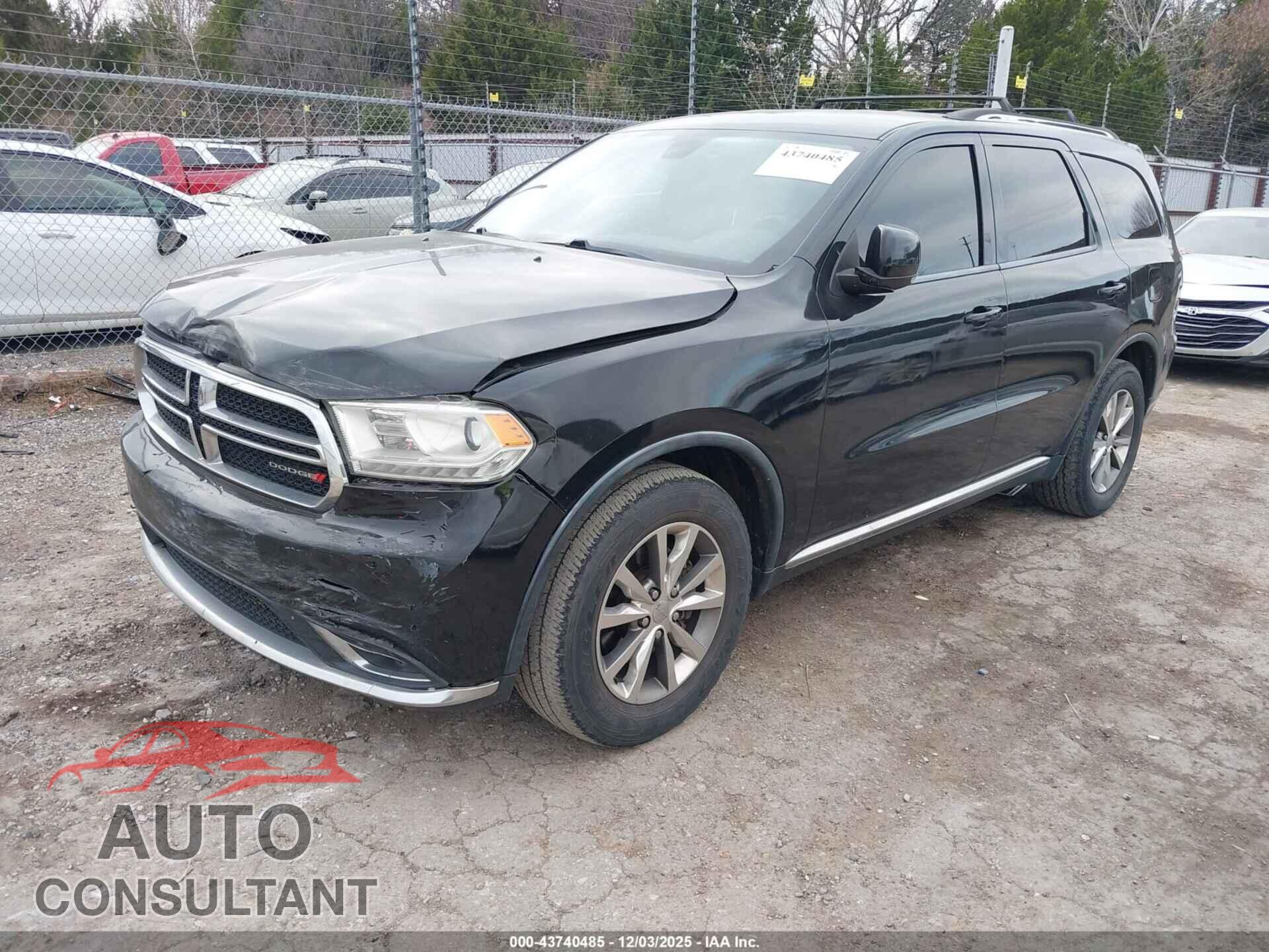 DODGE DURANGO 2015 - 1C4RDHDG4FC857527