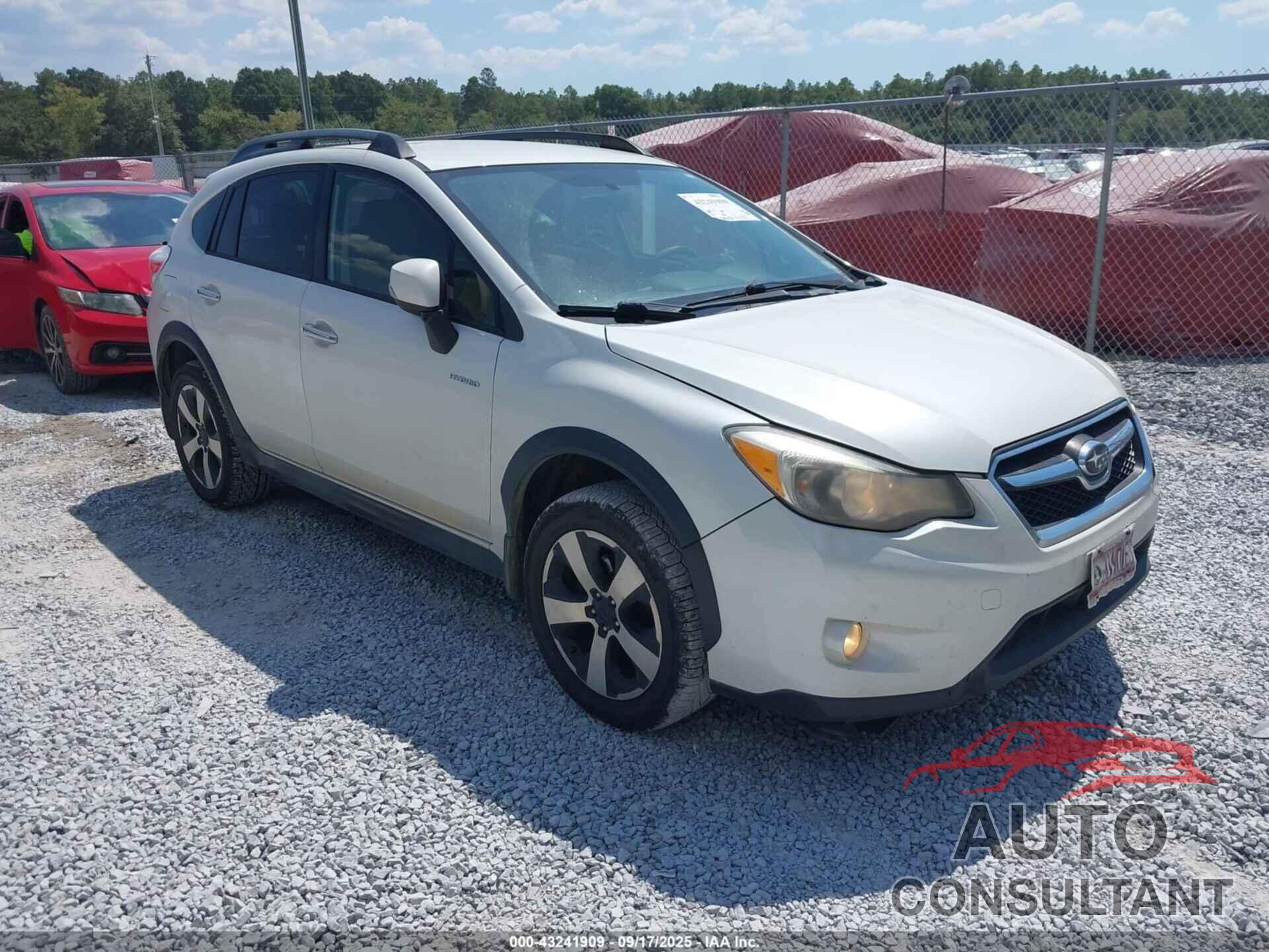 SUBARU XV CROSSTREK HYBRID 2014 - JF2GPBCCXEH312221
