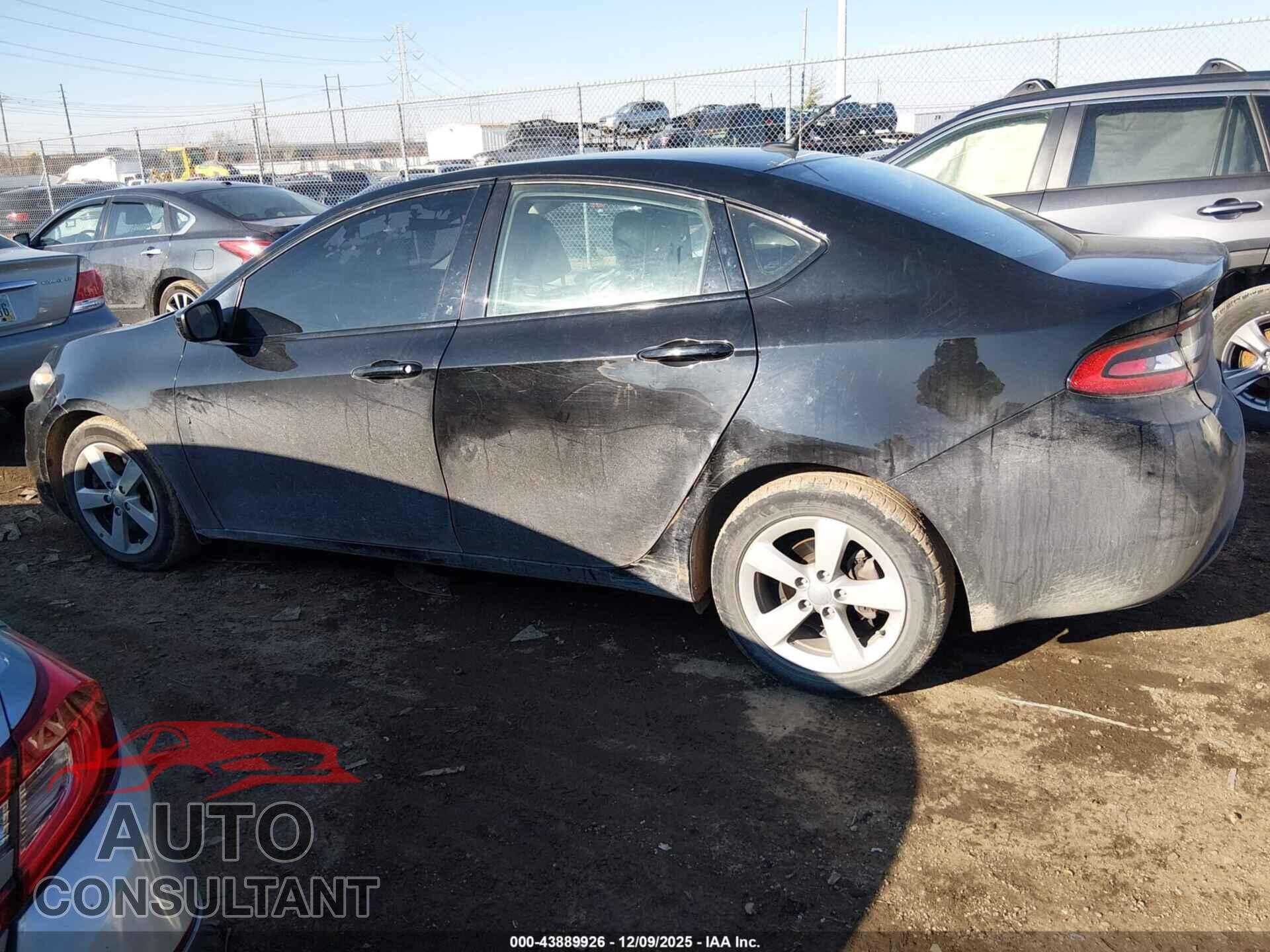 DODGE DART 2015 - 1C3CDFBB1FD286501