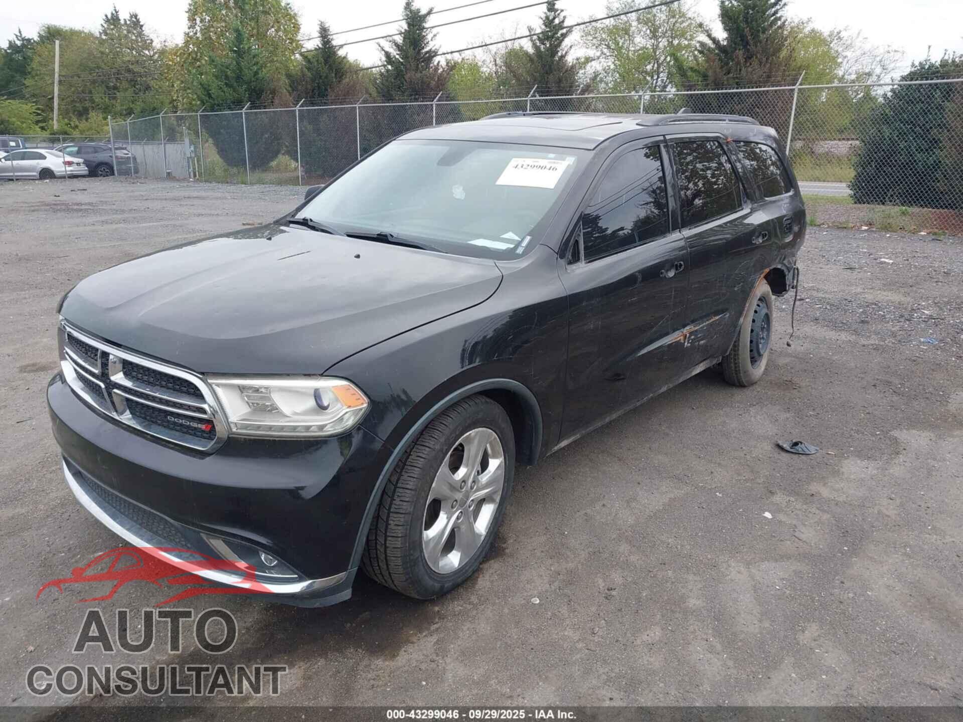 DODGE DURANGO 2014 - 1C4RDHDG2EC313462