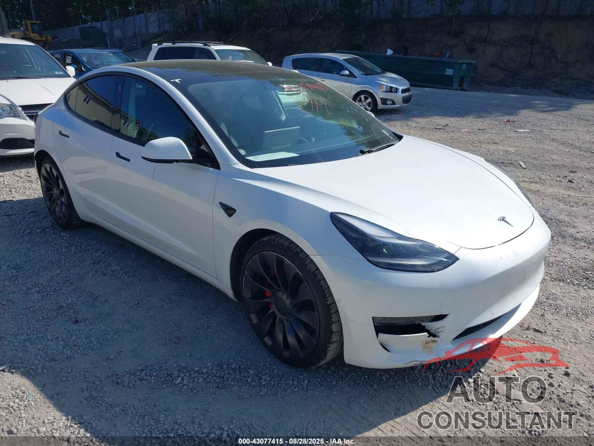 TESLA MODEL 3 2021 - 5YJ3E1EC6MF050285