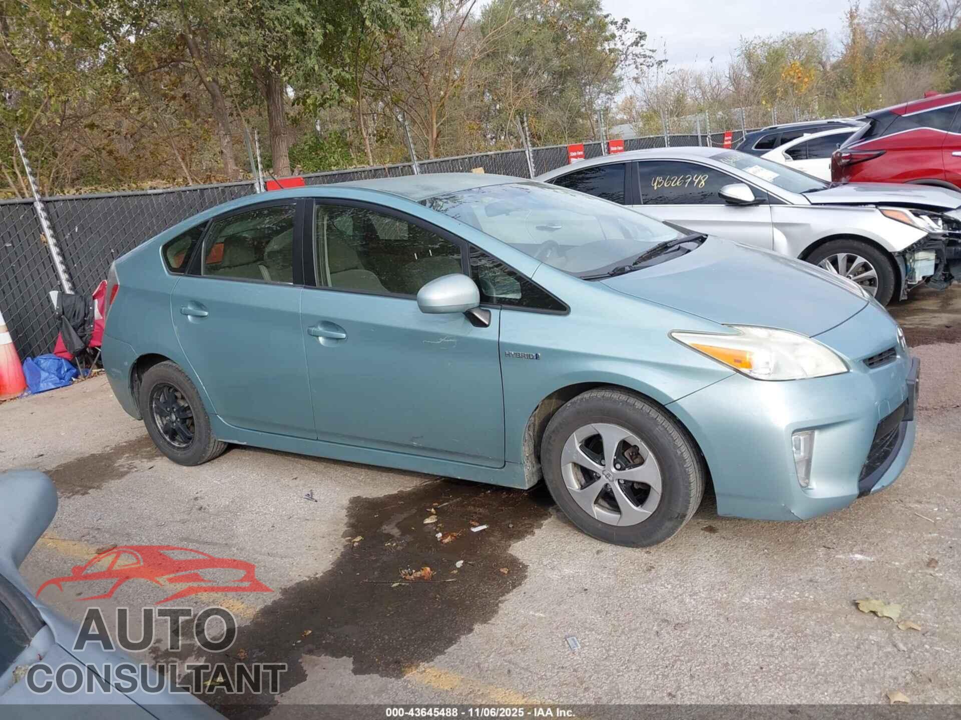 TOYOTA PRIUS 2014 - JTDKN3DU7E1761893