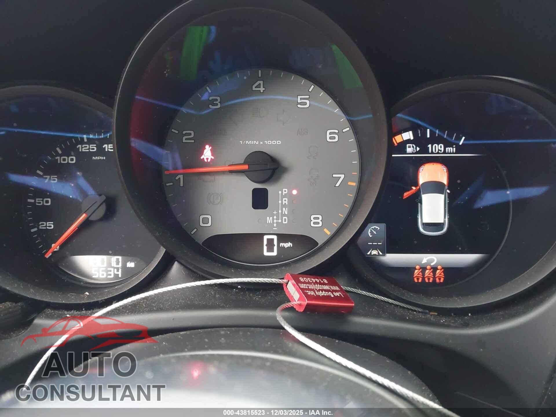 PORSCHE MACAN 2020 - WP1AB2A53LLB37827
