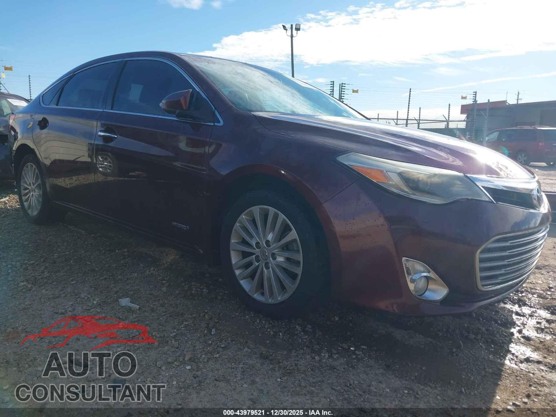 TOYOTA AVALON HYBRID 2014 - 4T1BD1EB2EU032439