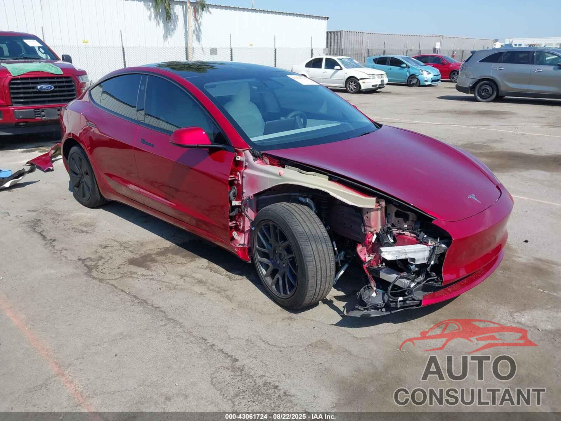 TESLA MODEL 3 2025 - 5YJ3E1EB9SF891571