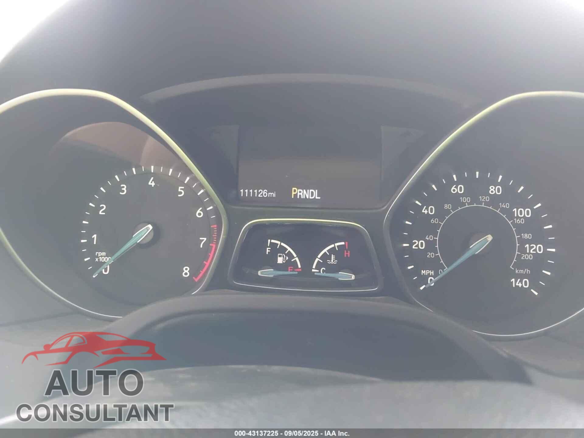 FORD FOCUS 2017 - 1FADP3F24HL299533