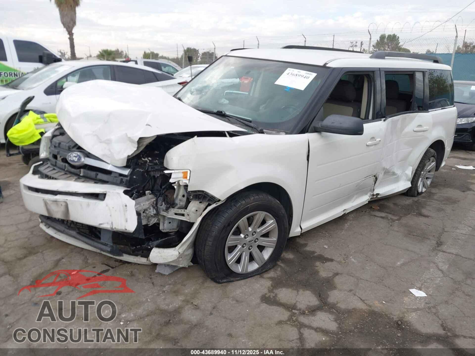 FORD FLEX 2012 - 2FMGK5BC6CBD16594