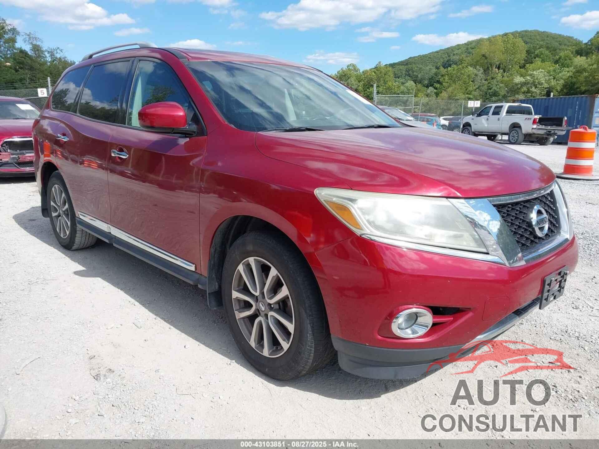 NISSAN PATHFINDER 2014 - 5N1AR2MMXEC672457