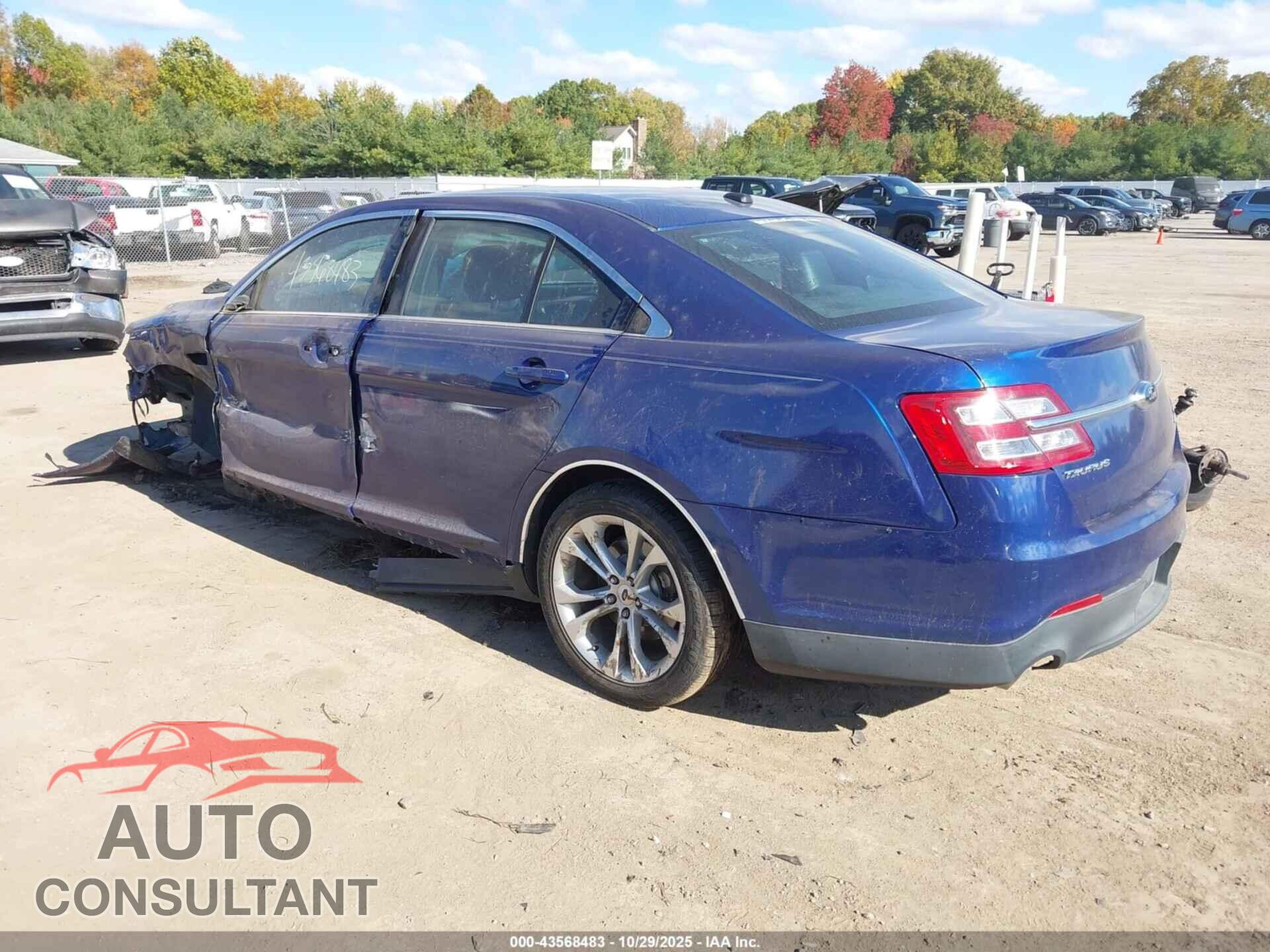FORD TAURUS 2013 - 1FAHP2E8XDG147650