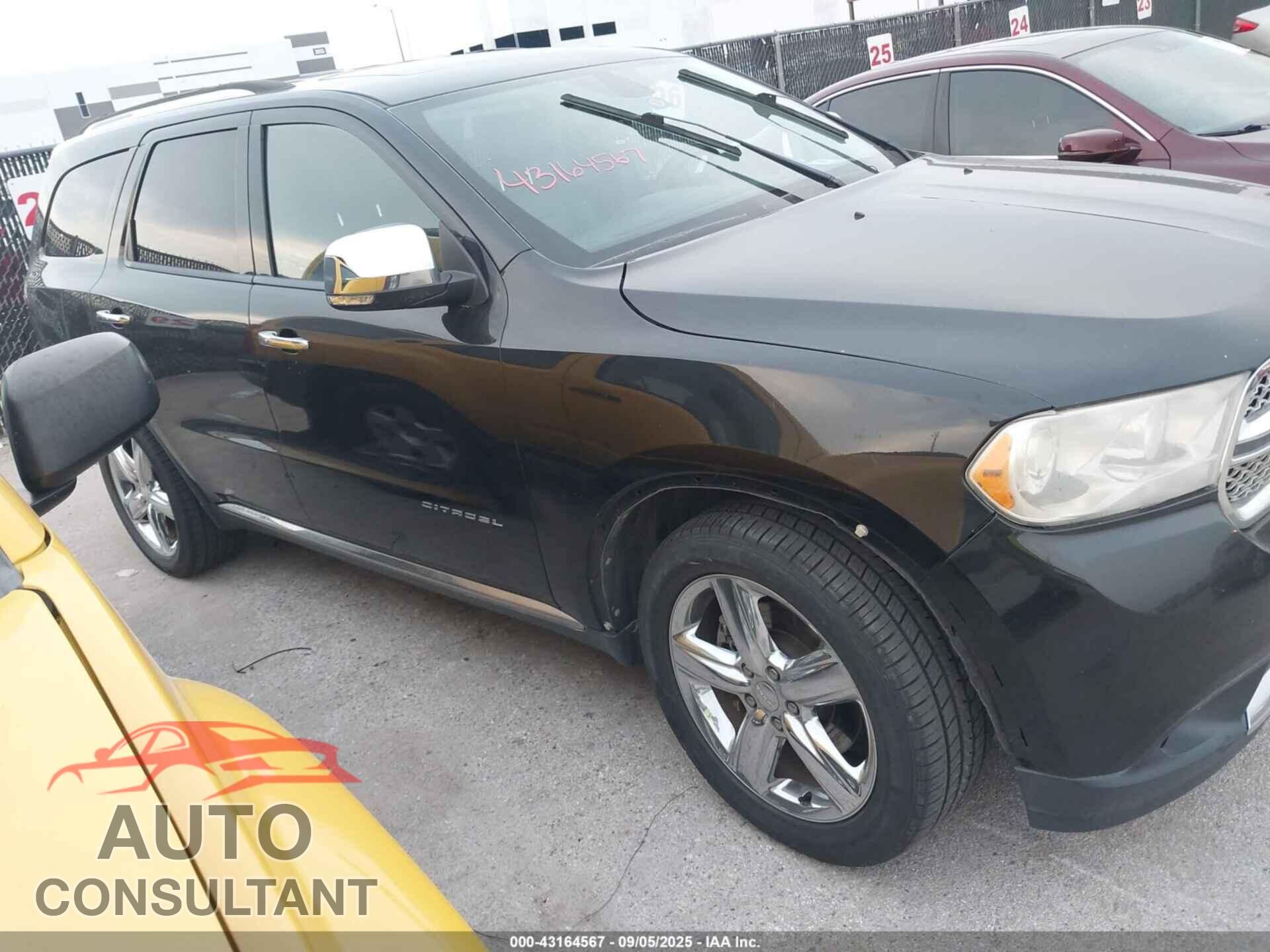 DODGE DURANGO 2012 - 1C4RDHEG5CC284891