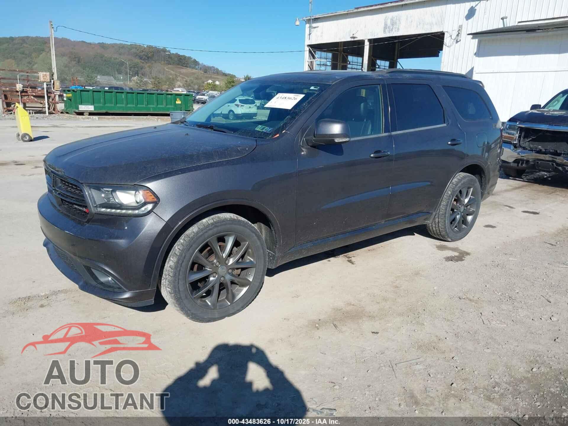 DODGE DURANGO 2017 - 1C4RDJDG7HC758081