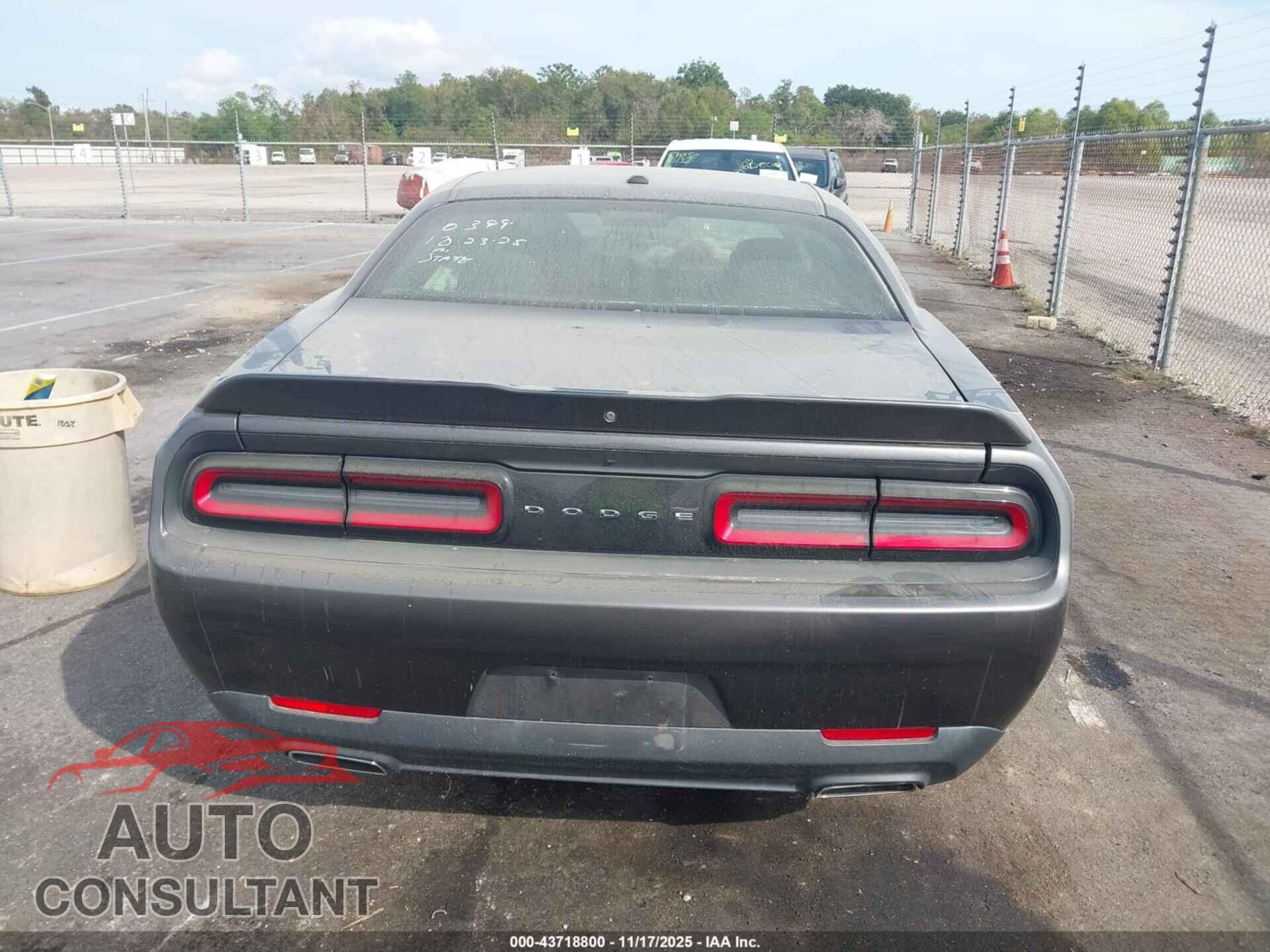 DODGE CHALLENGER 2019 - 2C3CDZAG4KH620399
